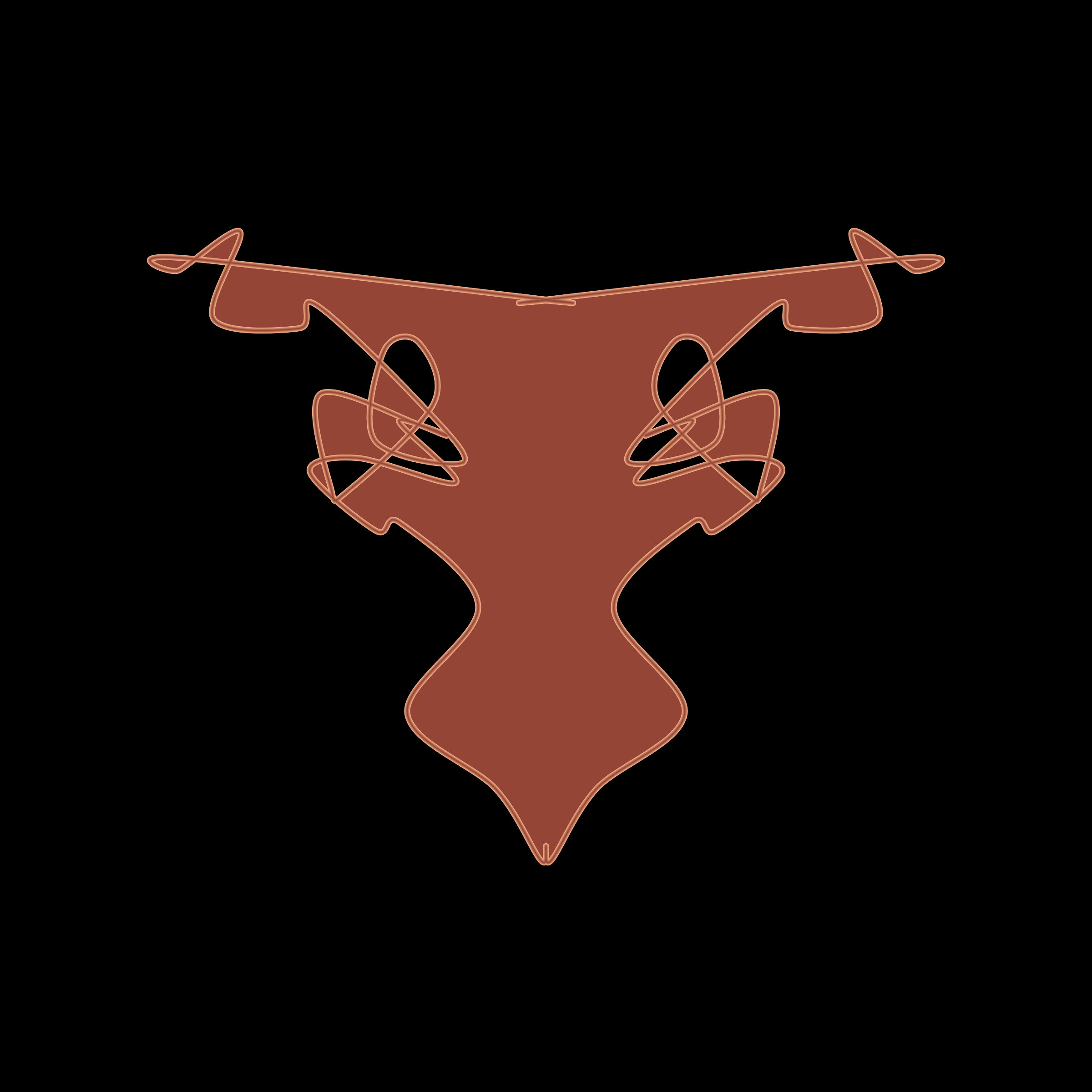 Art Blocks - Art Blocks v2 - Cryptoblots #137 - NFT # 3000137