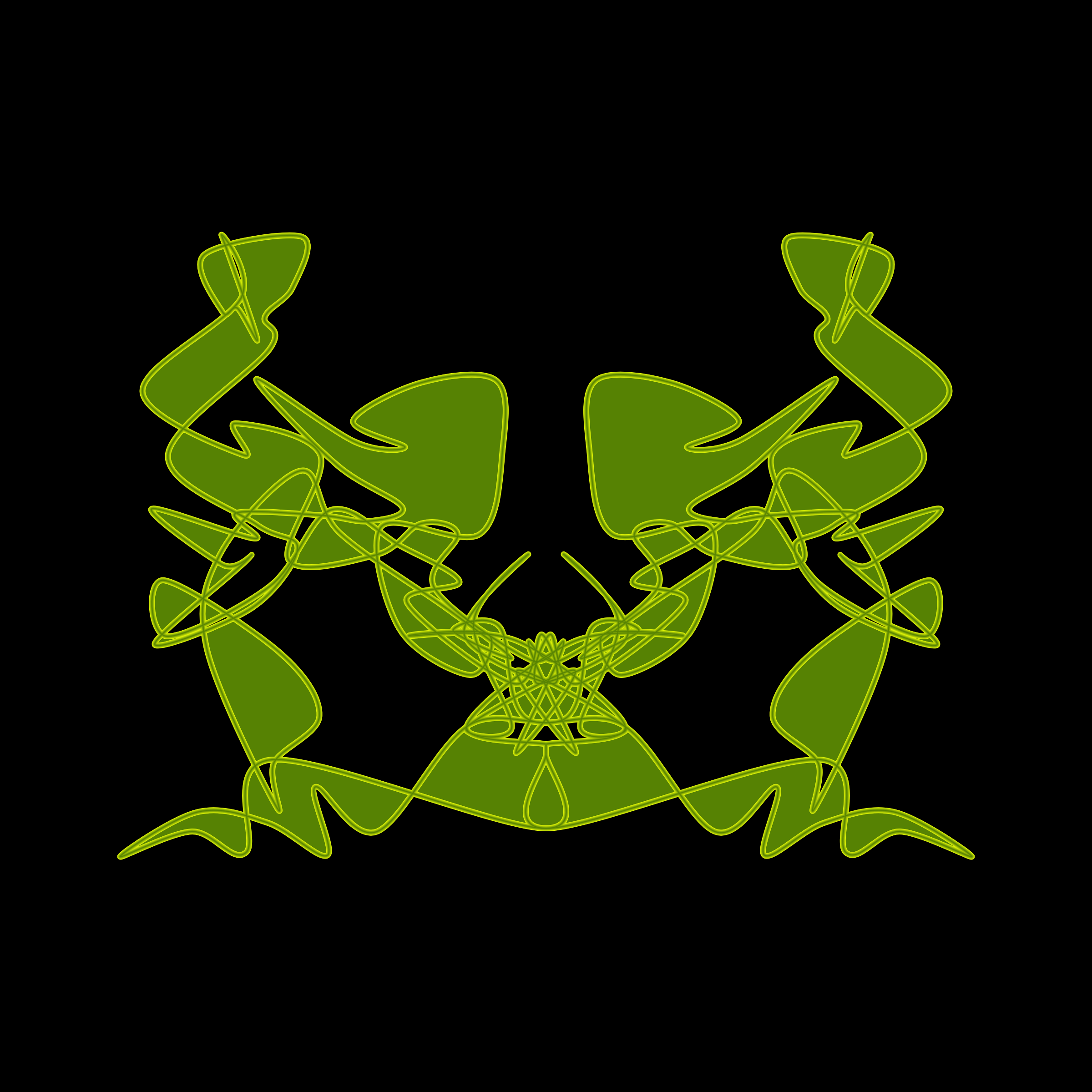 Art Blocks - Art Blocks v2 - Cryptoblots #138 - NFT # 3000138