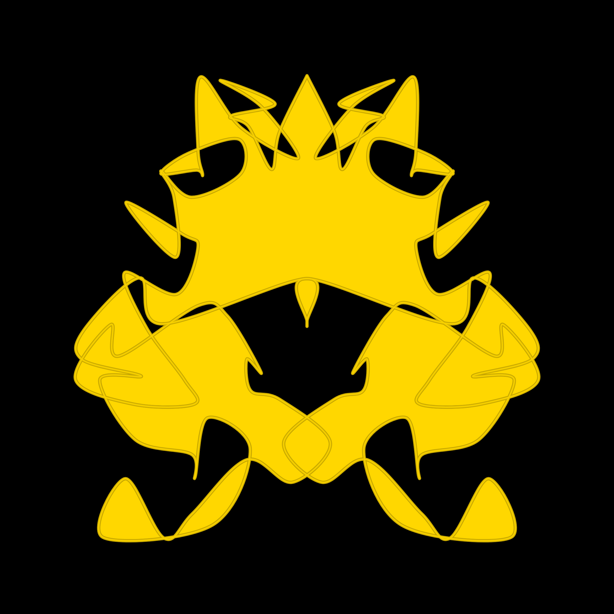 Art Blocks - Art Blocks v2 - Cryptoblots #148 - NFT # 3000148