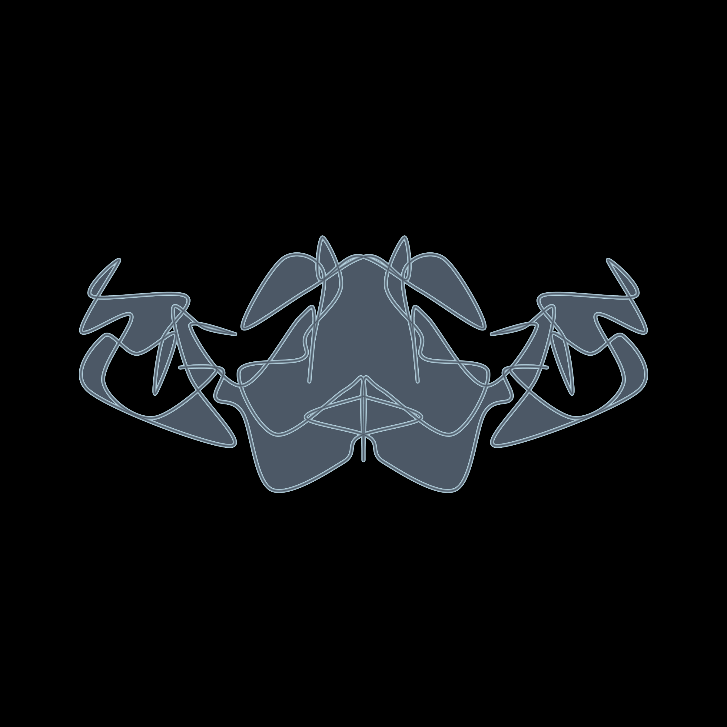 Art Blocks - Art Blocks v2 - Cryptoblots #153 - NFT # 3000153