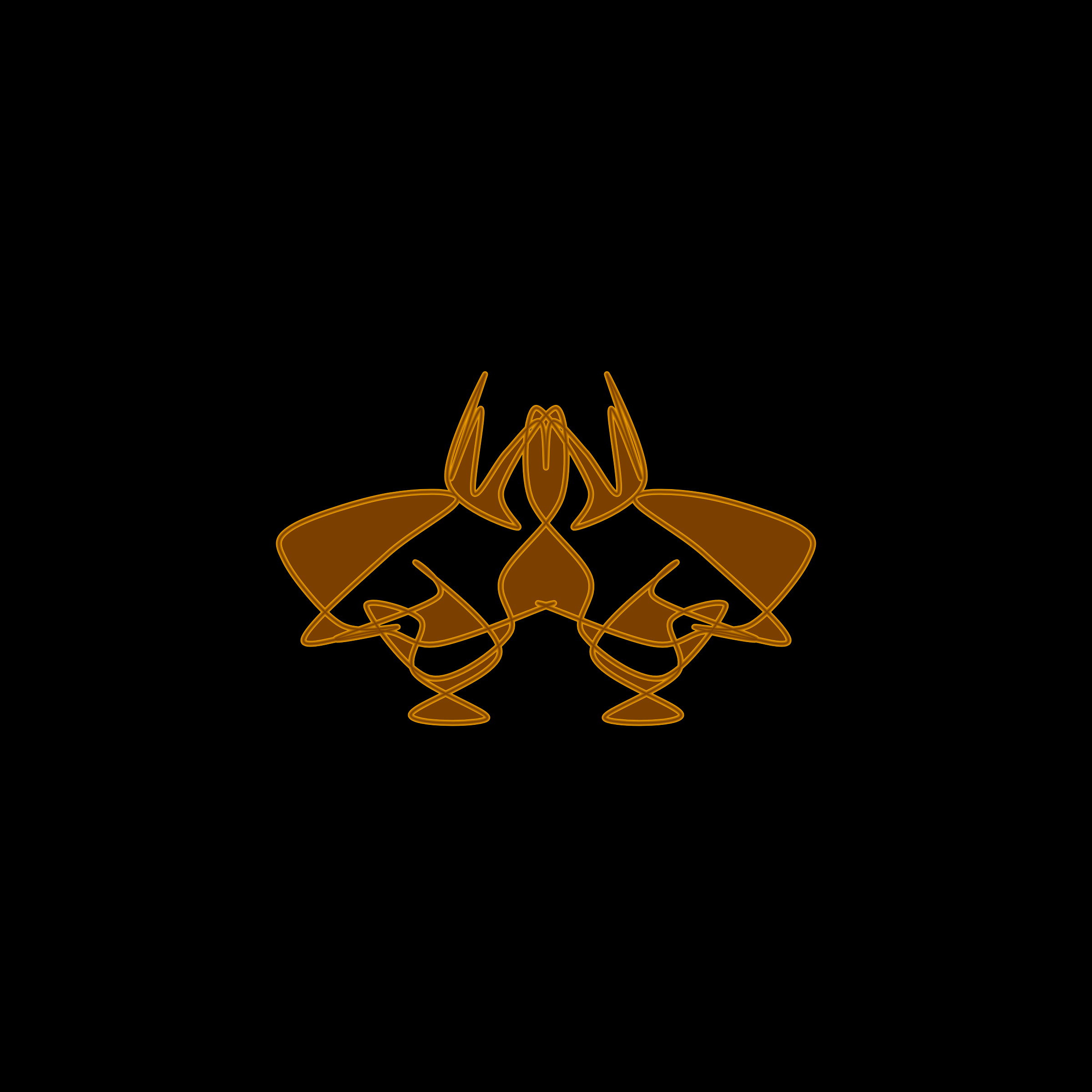 Art Blocks - Art Blocks v2 - Cryptoblots #158 - NFT # 3000158