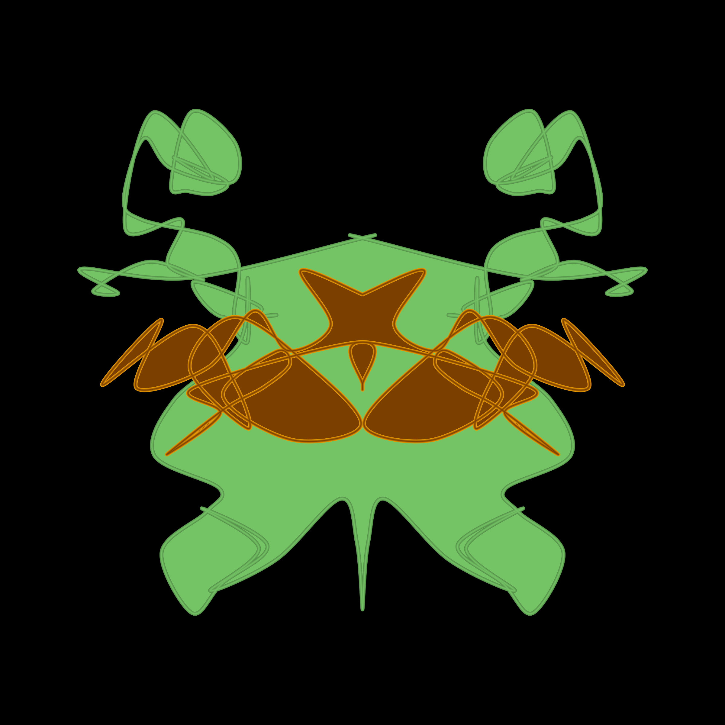 Art Blocks - Art Blocks v2 - Cryptoblots #164 - NFT # 3000164