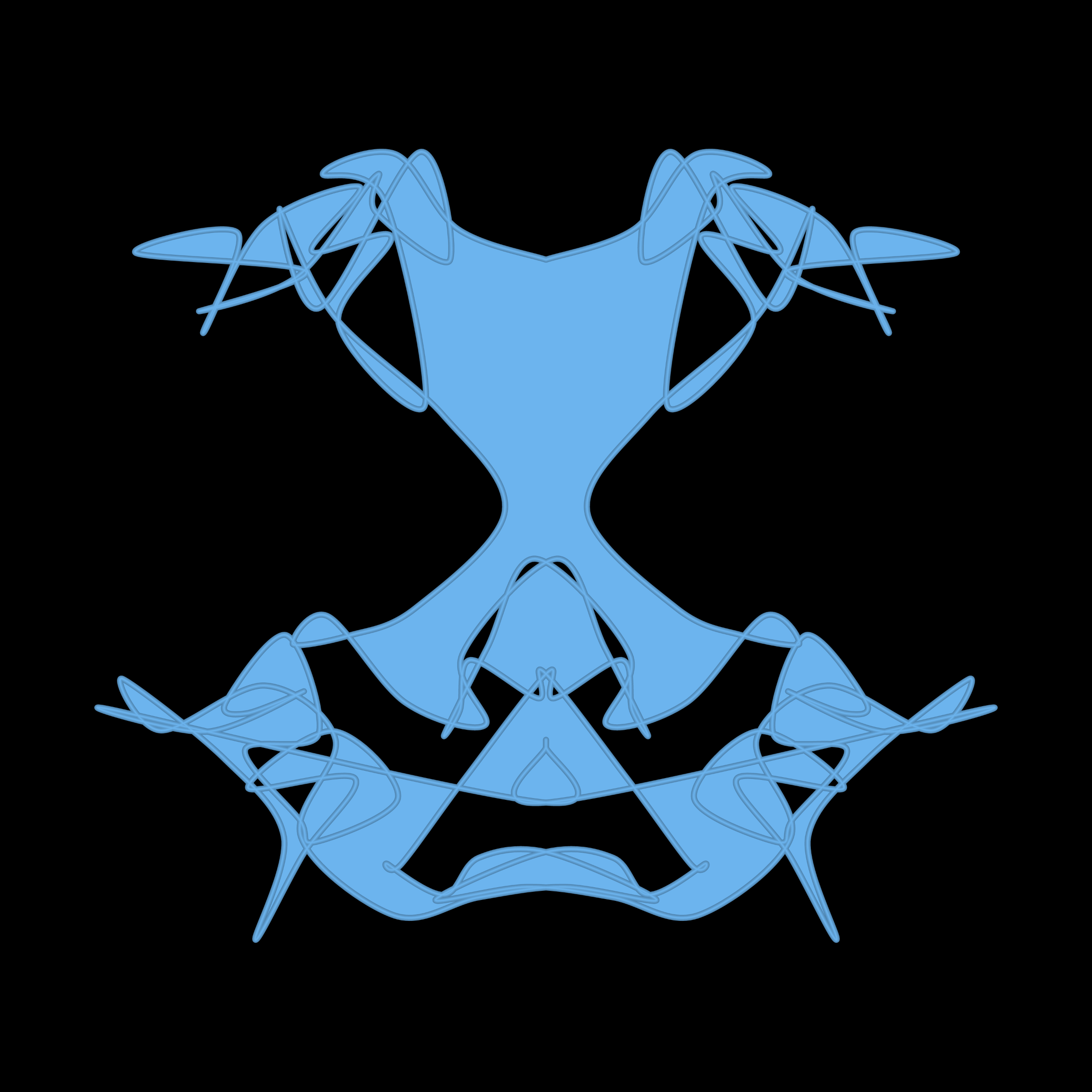 Art Blocks - Art Blocks v2 - Cryptoblots #165 - NFT # 3000165