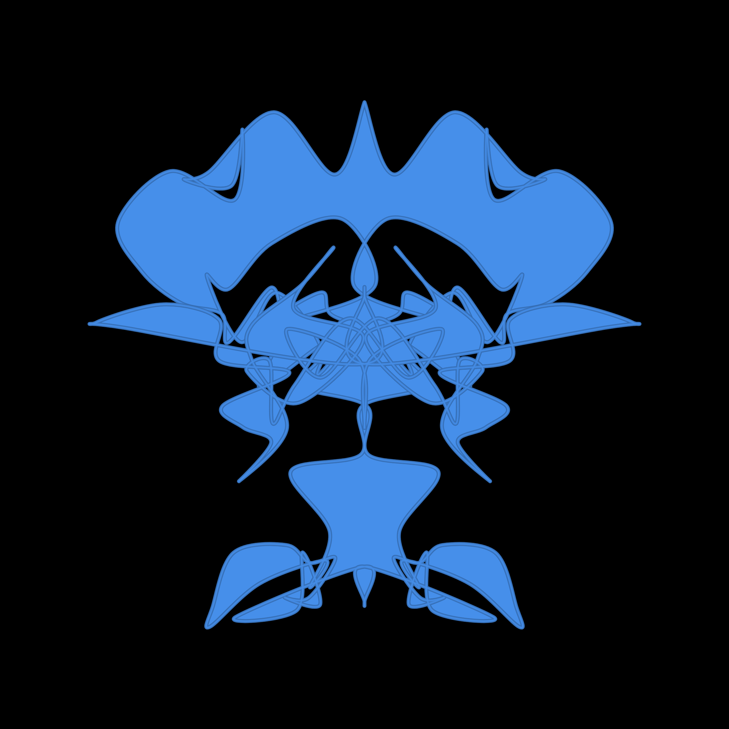 Art Blocks - Art Blocks v2 - Cryptoblots #170 - NFT # 3000170