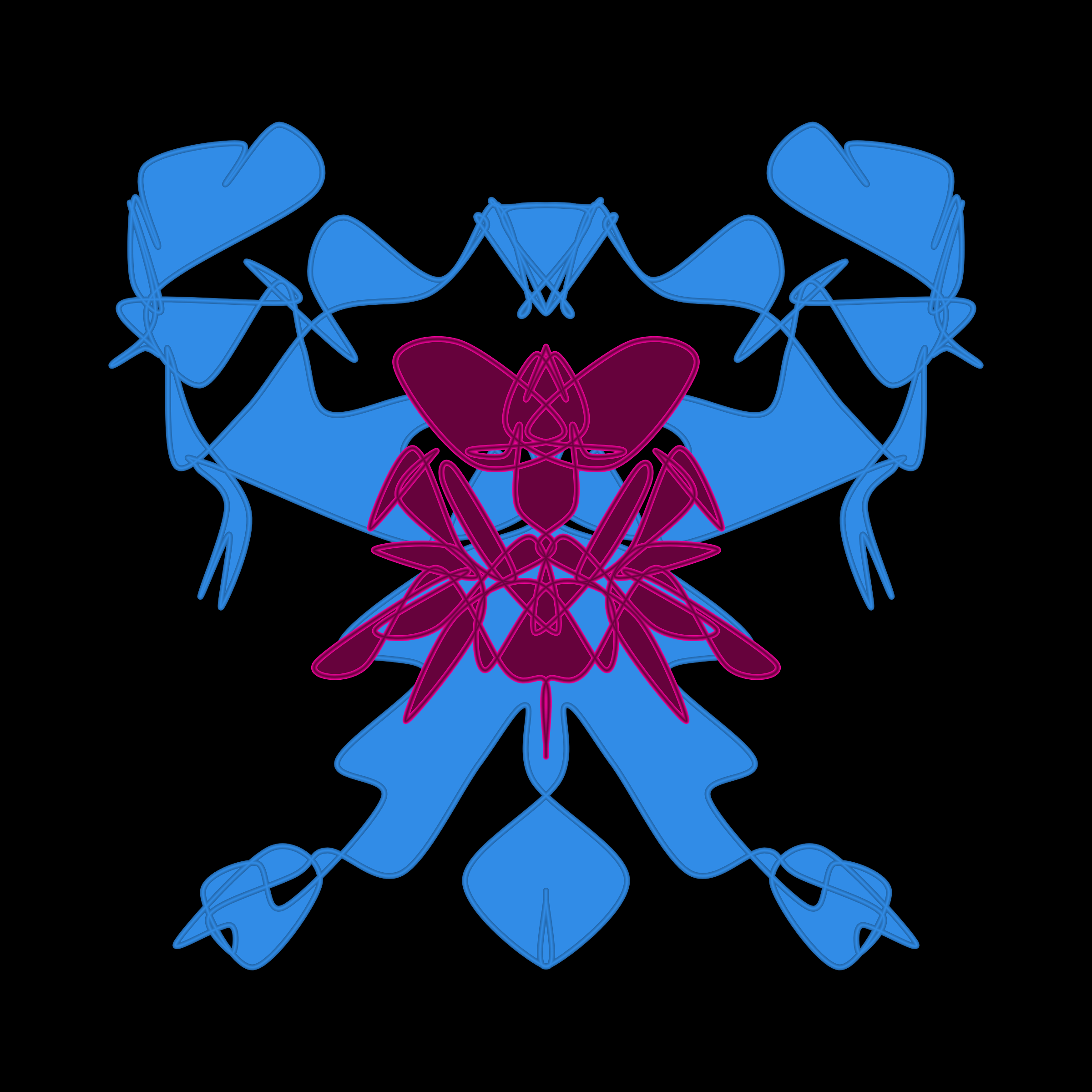 Art Blocks - Art Blocks v2 - Cryptoblots #181 - NFT # 3000181