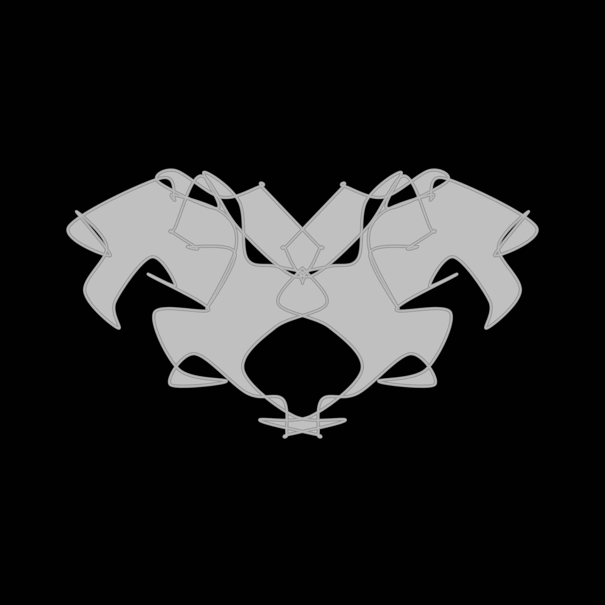 Art Blocks - Art Blocks v2 - Cryptoblots #185 - NFT # 3000185