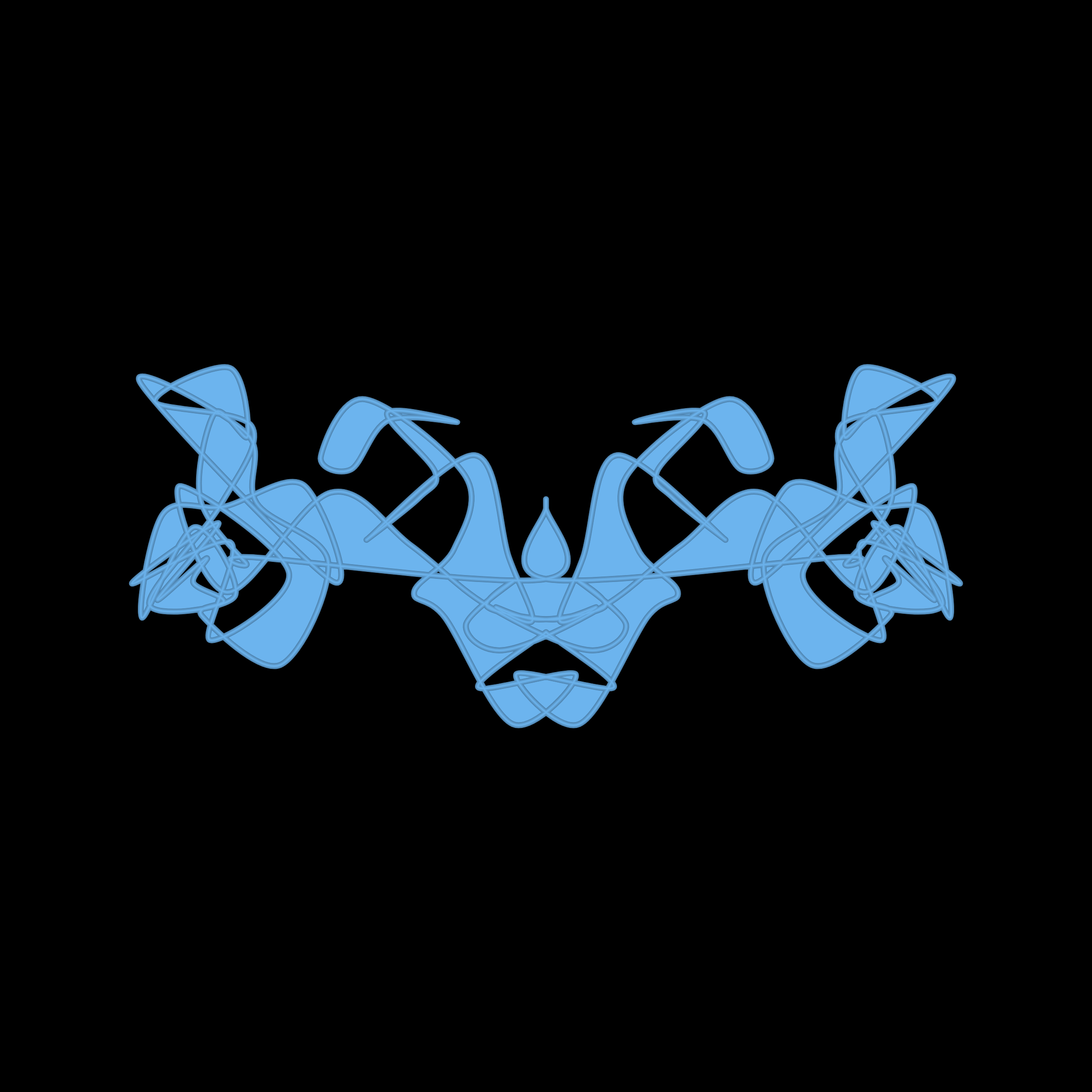 Art Blocks - Art Blocks v2 - Cryptoblots #188 - NFT # 3000188