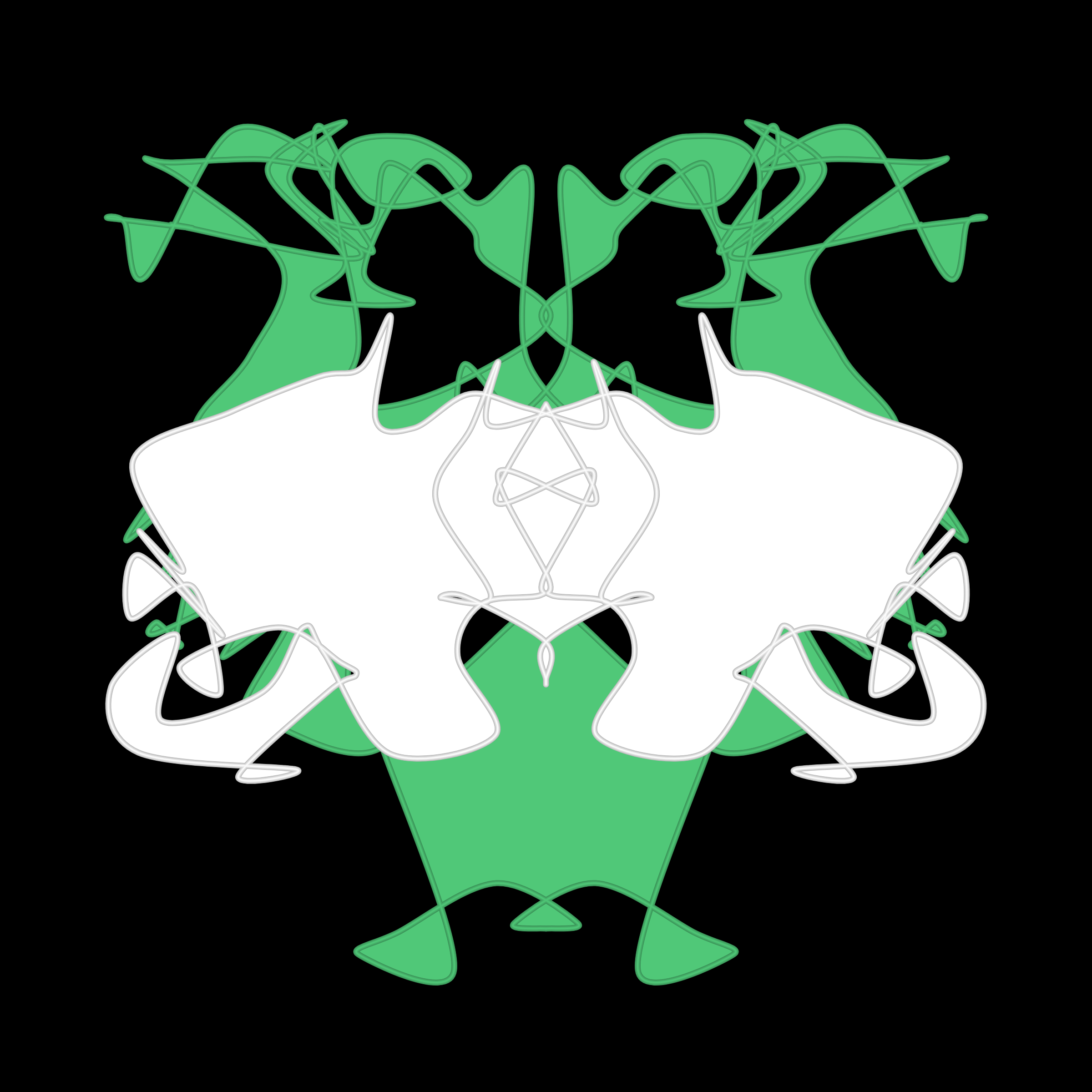 Art Blocks - Art Blocks v2 - Cryptoblots #189 - NFT # 3000189