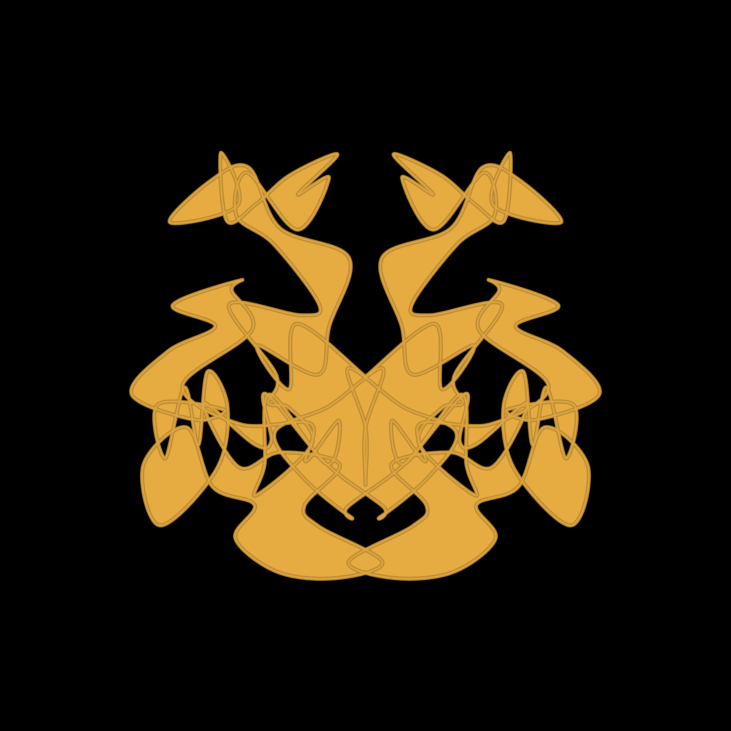 Art Blocks - Art Blocks v2 - Cryptoblots #190 - NFT # 3000190