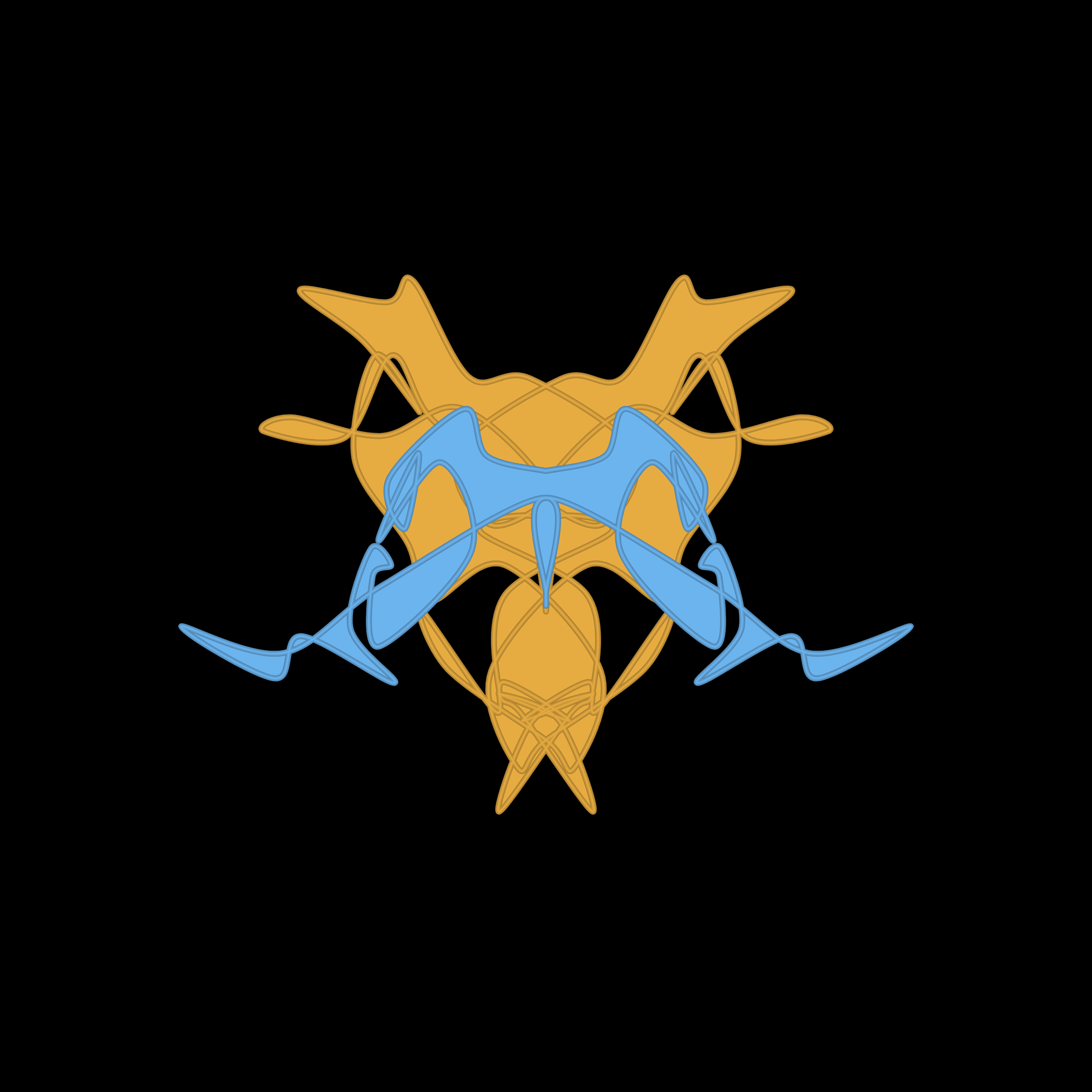 Art Blocks - Art Blocks v2 - Cryptoblots #192 - NFT # 3000192