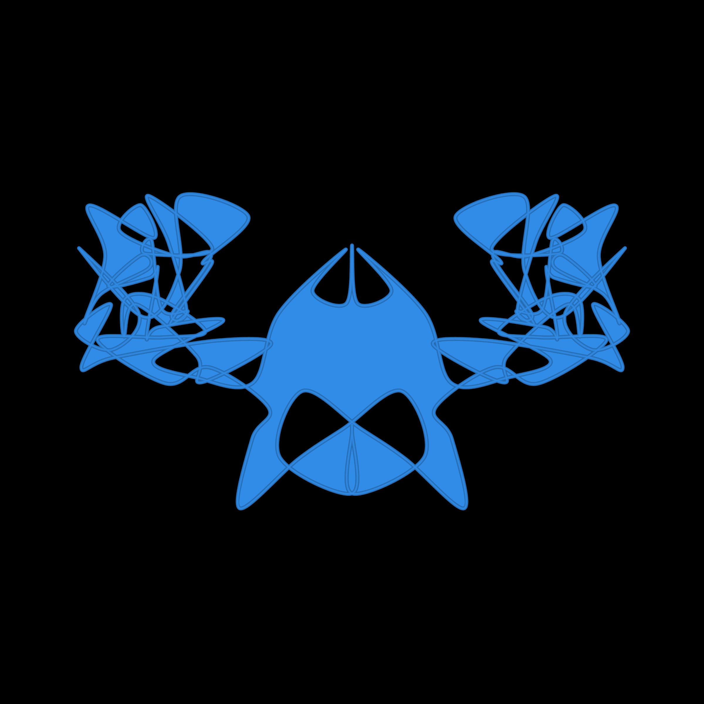 Art Blocks - Art Blocks v2 - Cryptoblots #200 - NFT # 3000200