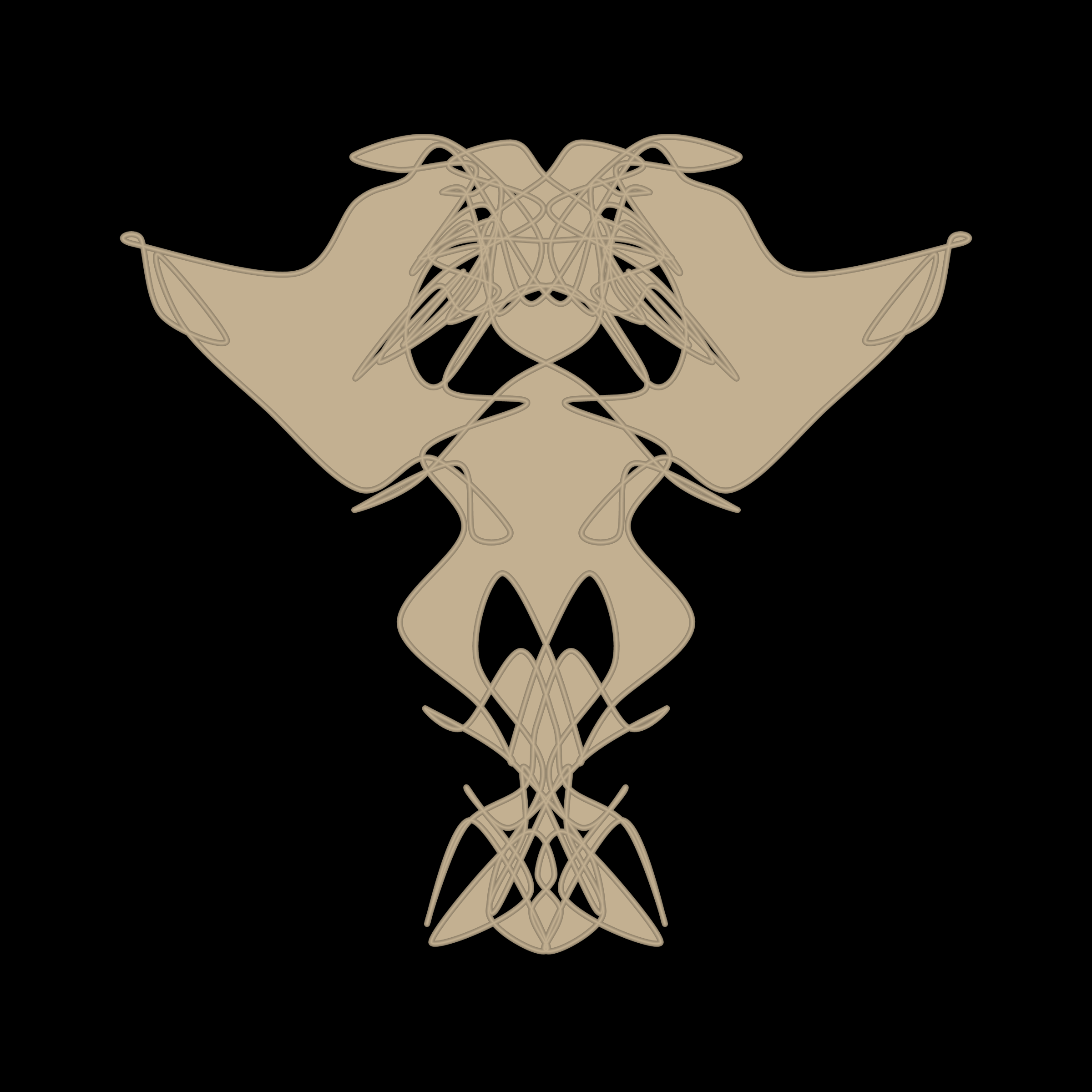 Art Blocks - Art Blocks v2 - Cryptoblots #201 - NFT # 3000201