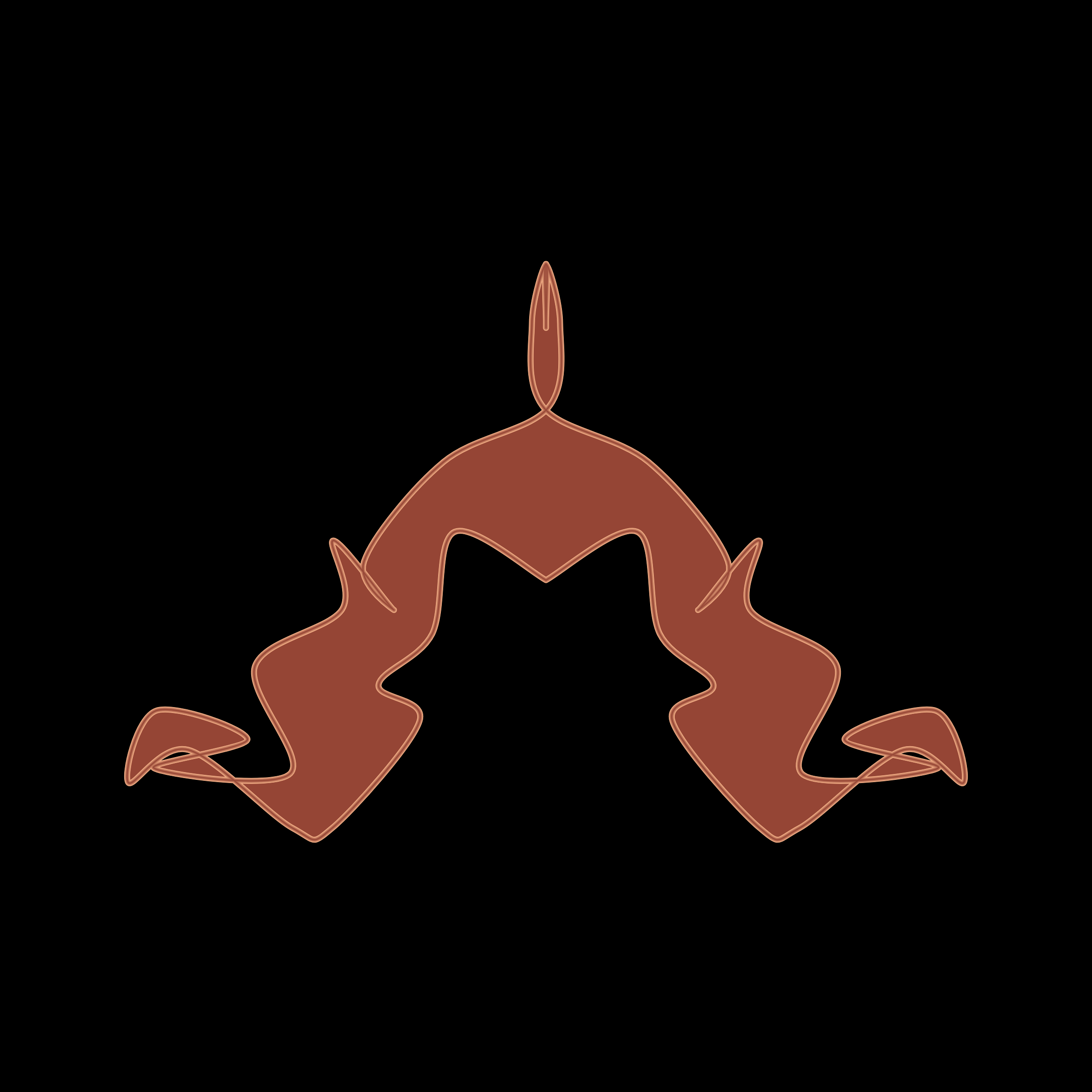 Art Blocks - Art Blocks v2 - Cryptoblots #202 - NFT # 3000202