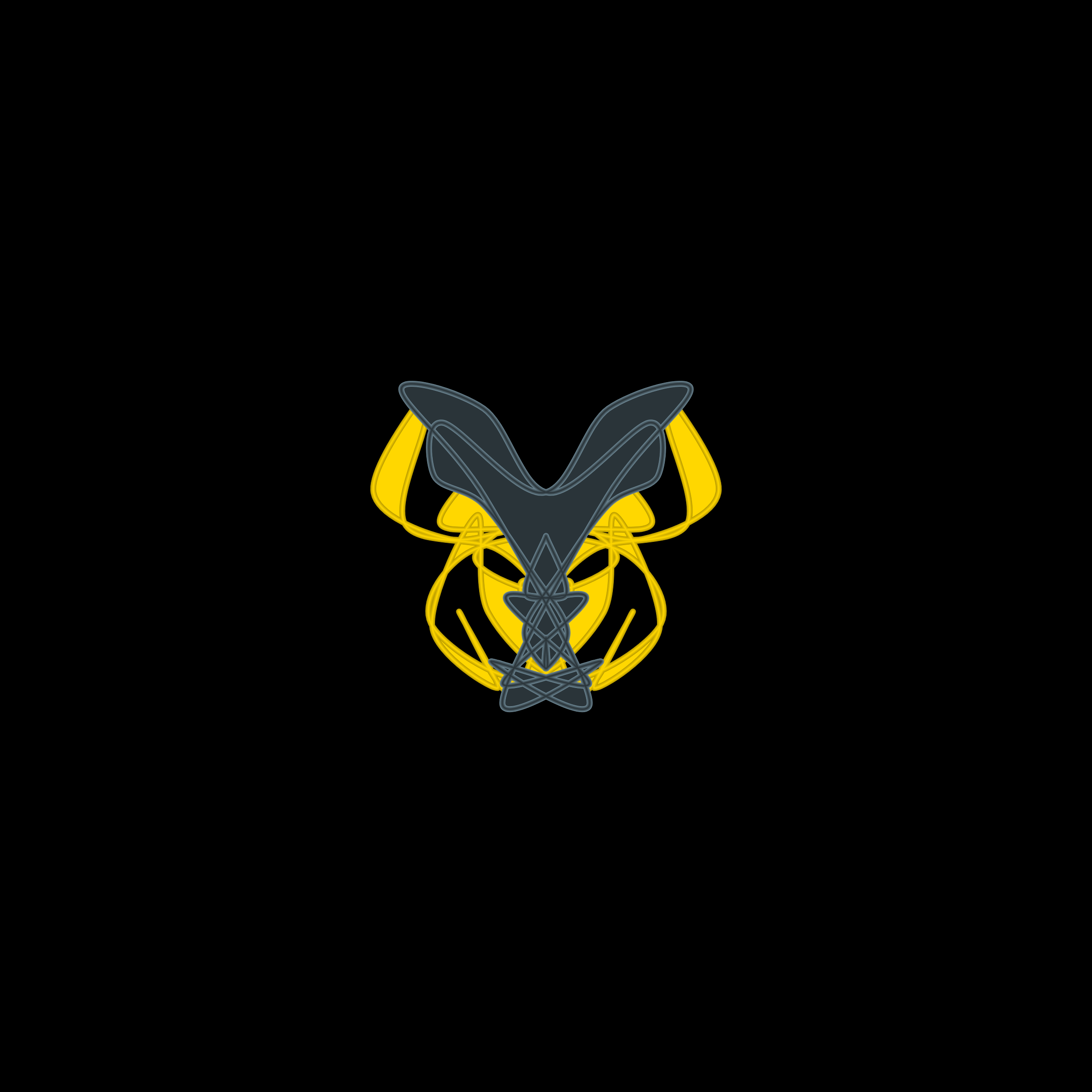 Art Blocks - Art Blocks v2 - Cryptoblots #207 - NFT # 3000207