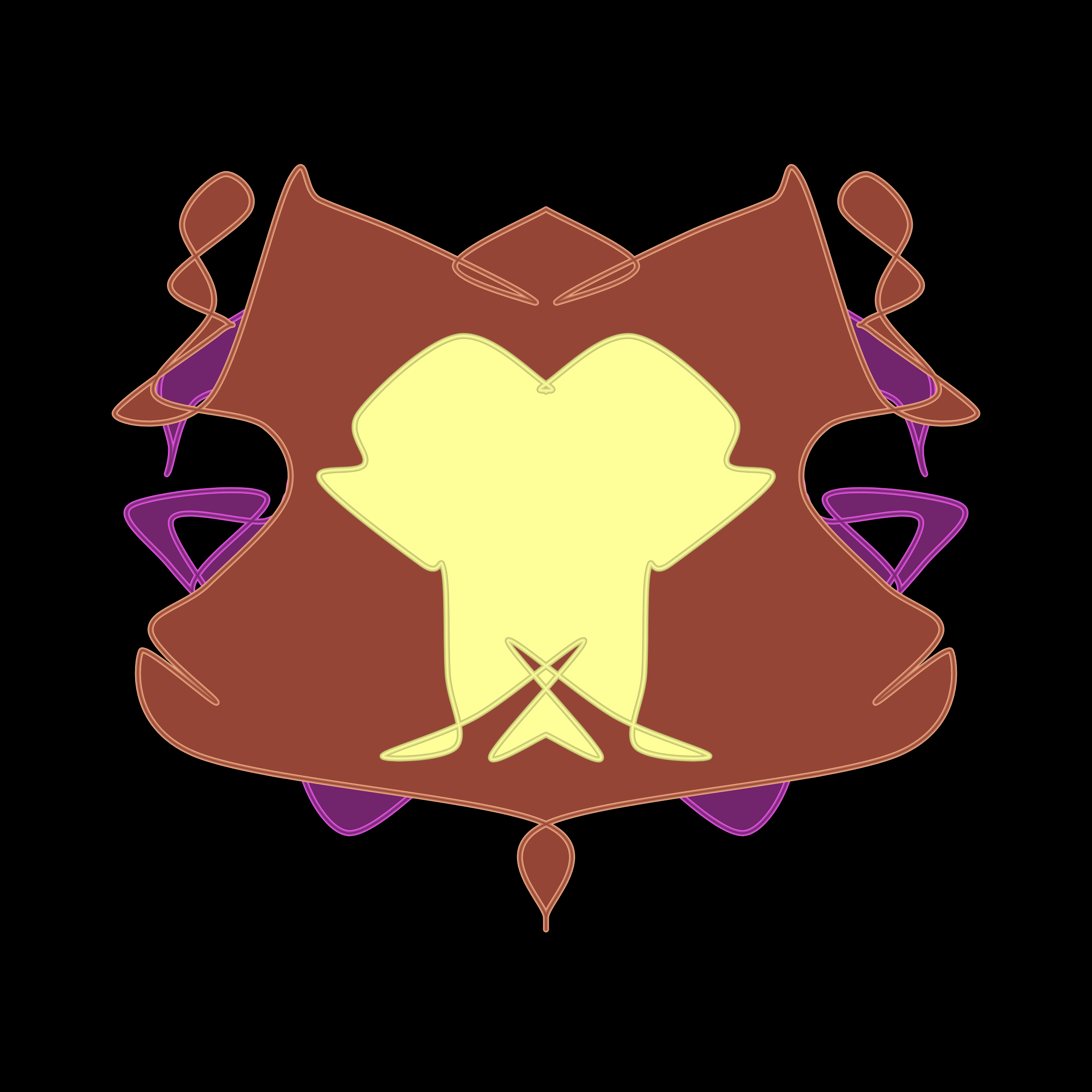 Art Blocks - Art Blocks v2 - Cryptoblots #209 - NFT # 3000209