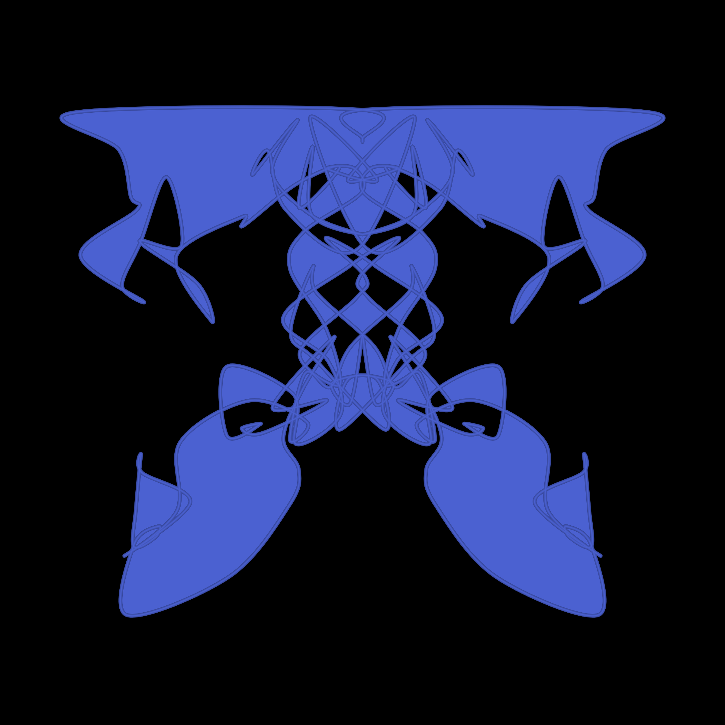 Art Blocks - Art Blocks v2 - Cryptoblots #210 - NFT # 3000210