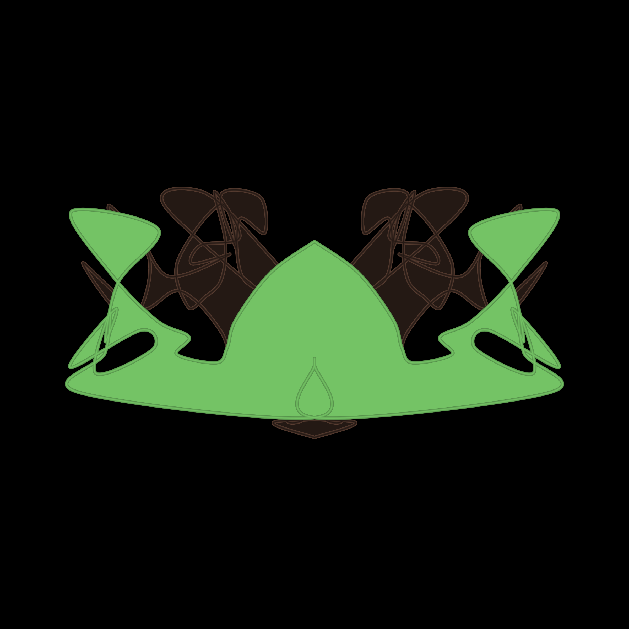 Art Blocks - Art Blocks v2 - Cryptoblots #212 - NFT # 3000212