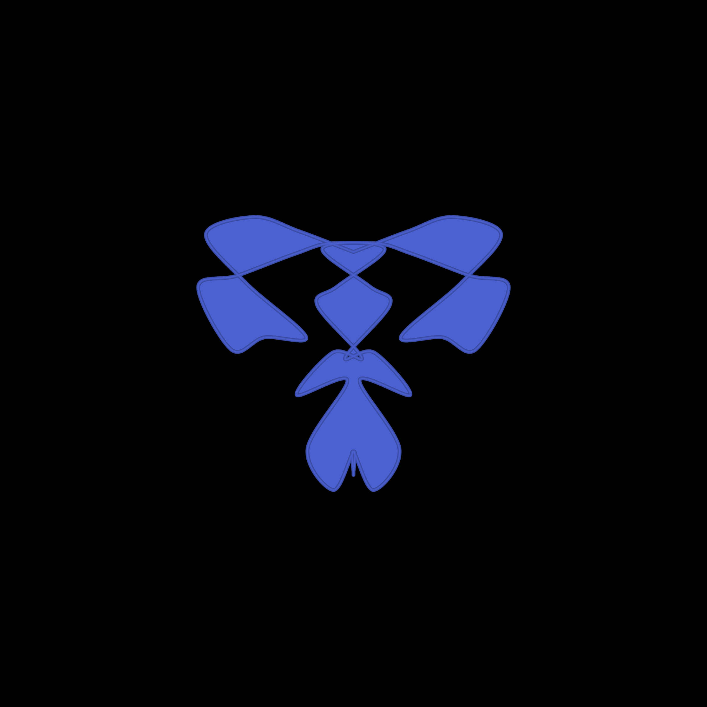 Art Blocks - Art Blocks v2 - Cryptoblots #216 - NFT # 3000216