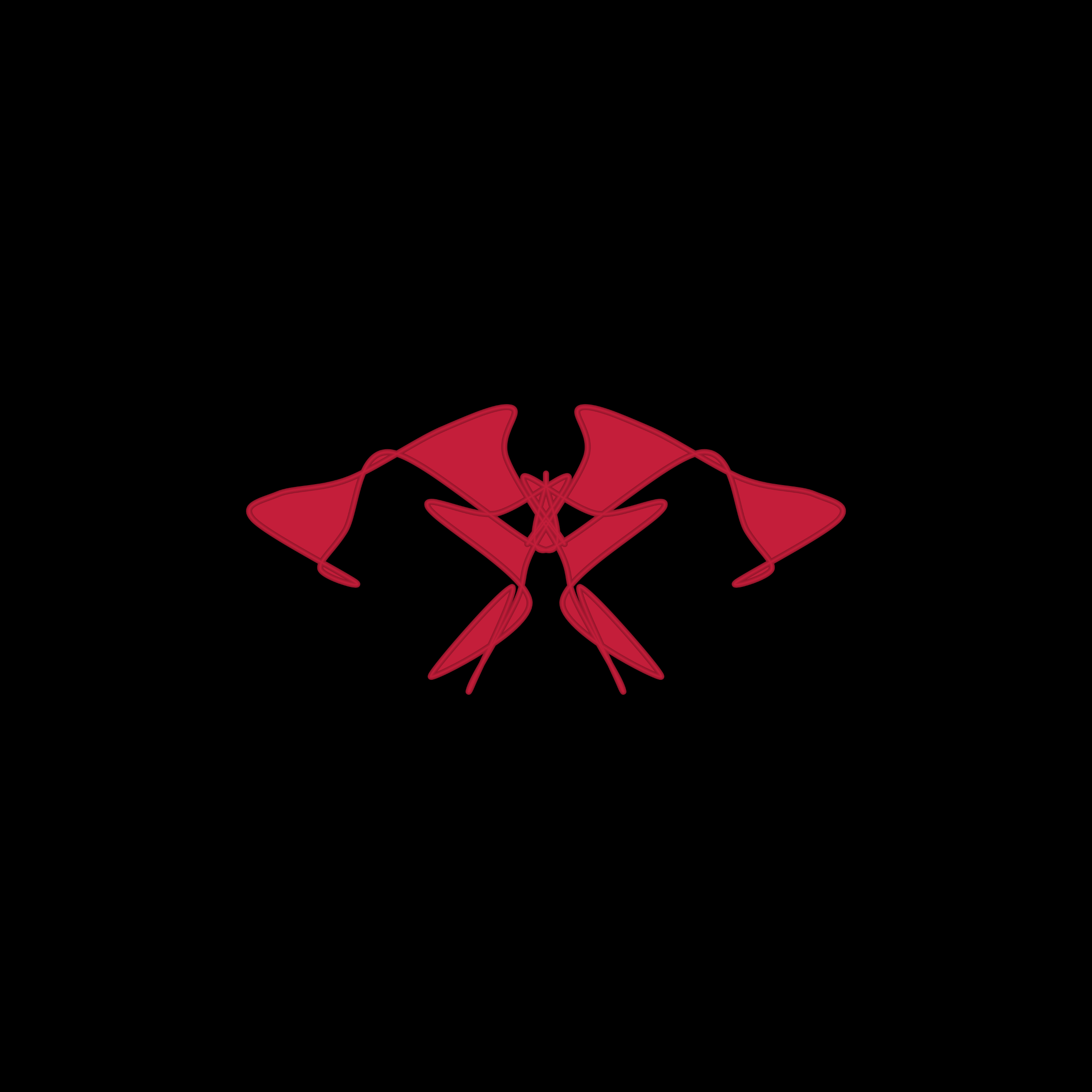 Art Blocks - Art Blocks v2 - Cryptoblots #237 - NFT # 3000237