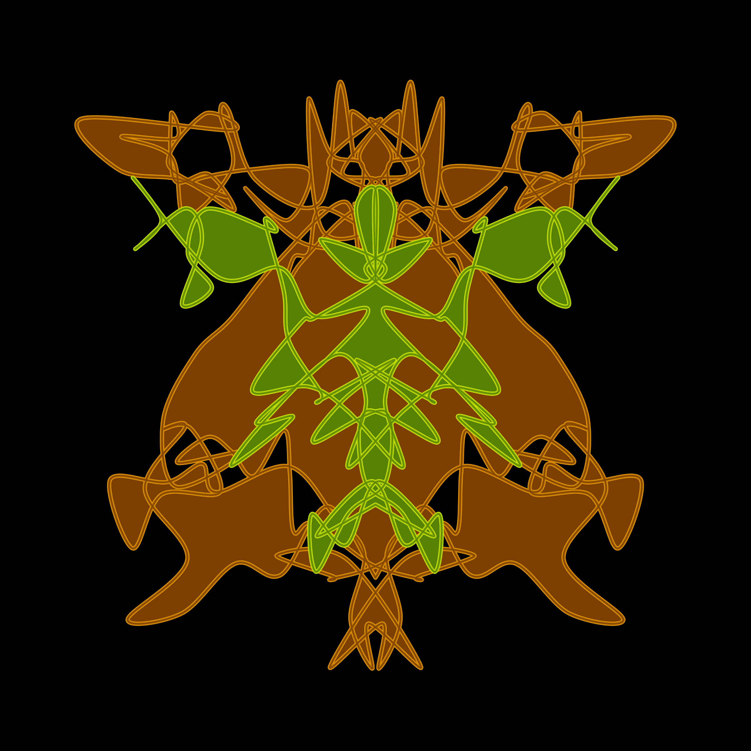 Art Blocks - Art Blocks v2 - Cryptoblots #241 - NFT # 3000241