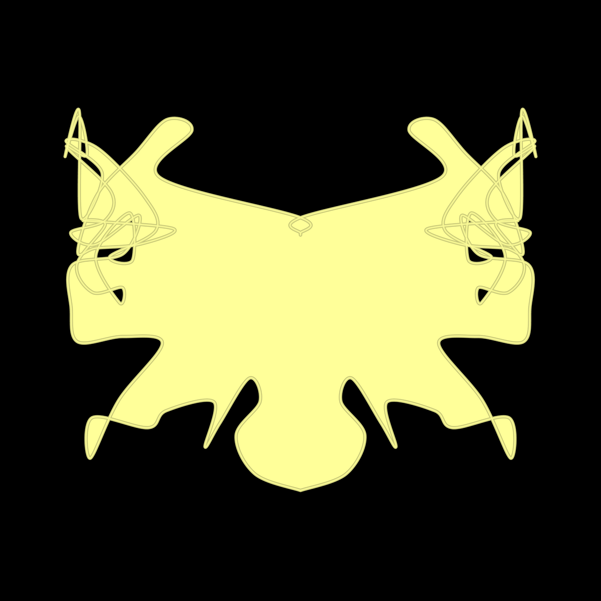 Art Blocks - Art Blocks v2 - Cryptoblots #242 - NFT # 3000242