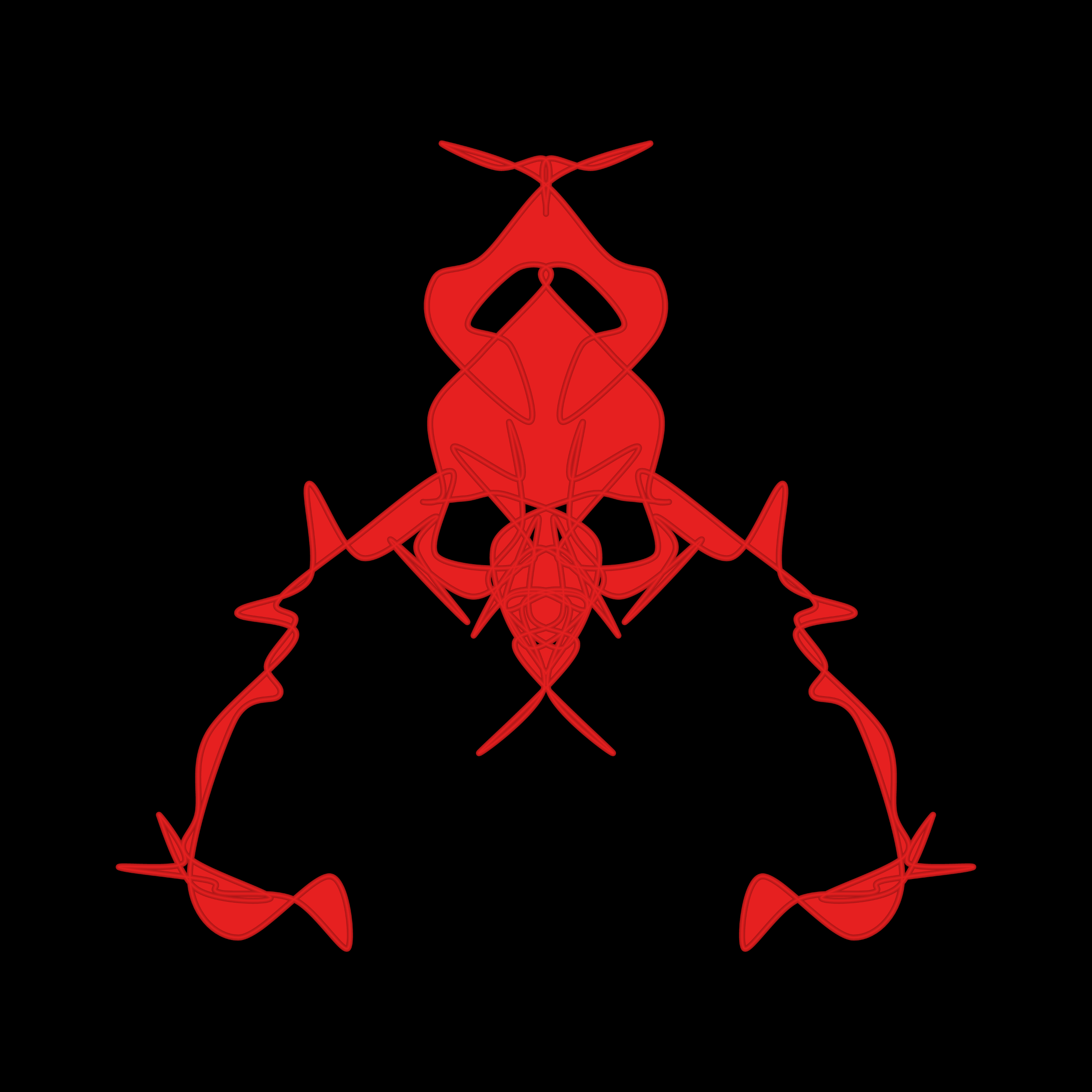 Art Blocks - Art Blocks v2 - Cryptoblots #249 - NFT # 3000249