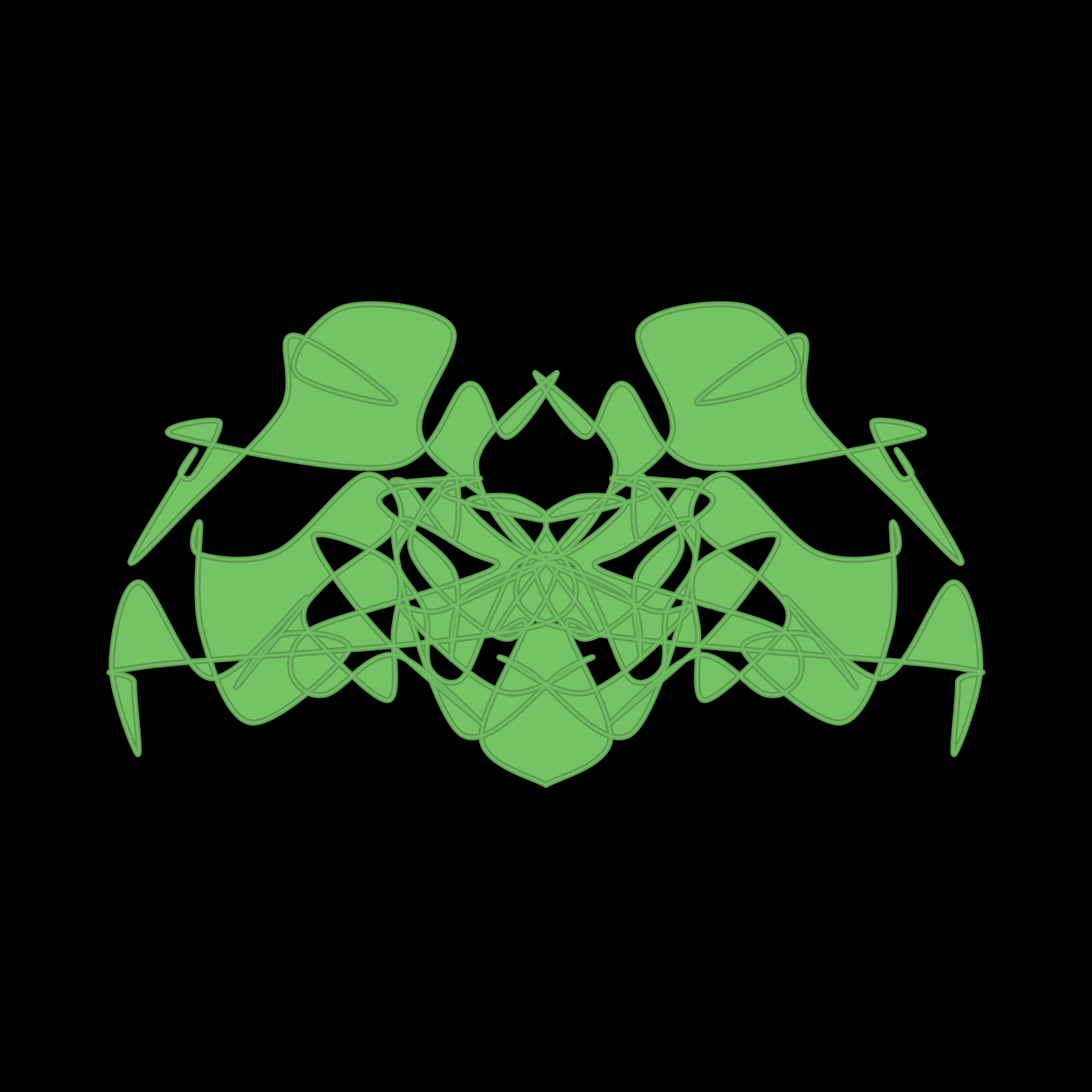 Art Blocks - Art Blocks v2 - Cryptoblots #250 - NFT # 3000250