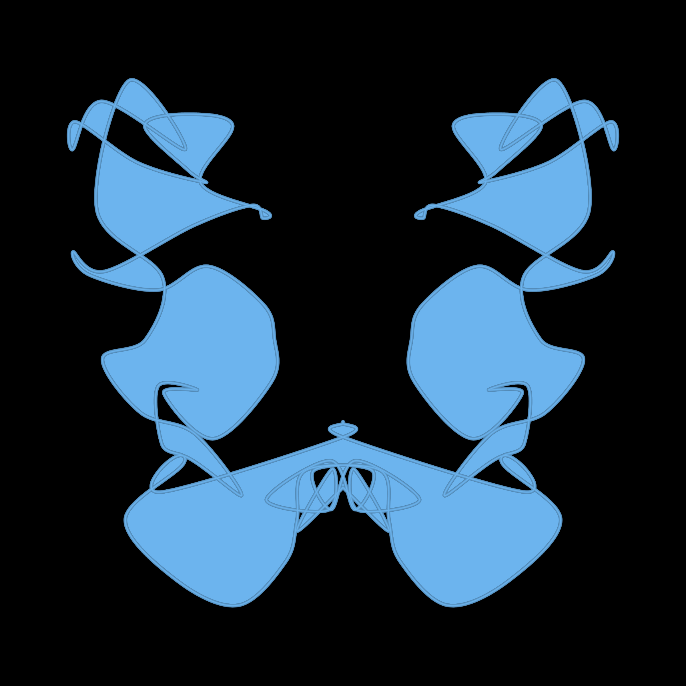 Art Blocks - Art Blocks v2 - Cryptoblots #264 - NFT # 3000264