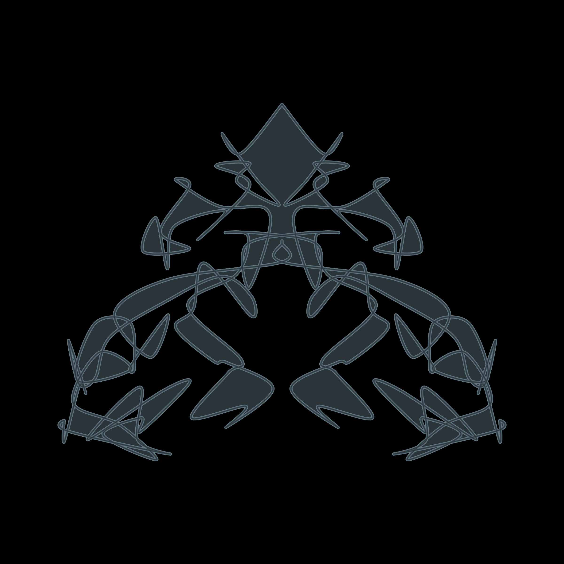 Art Blocks - Art Blocks v2 - Cryptoblots #273 - NFT # 3000273