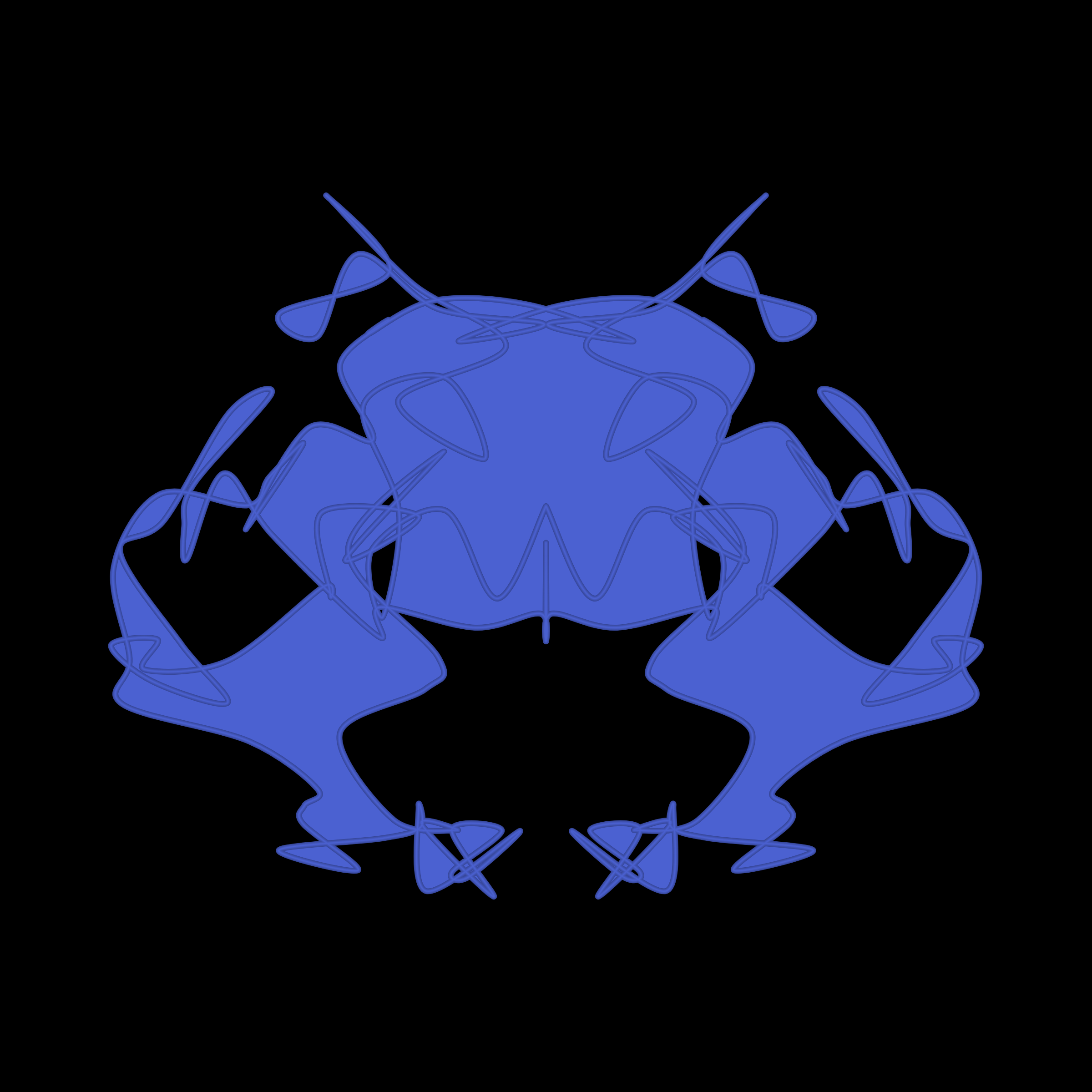 Art Blocks - Art Blocks v2 - Cryptoblots #277 - NFT # 3000277