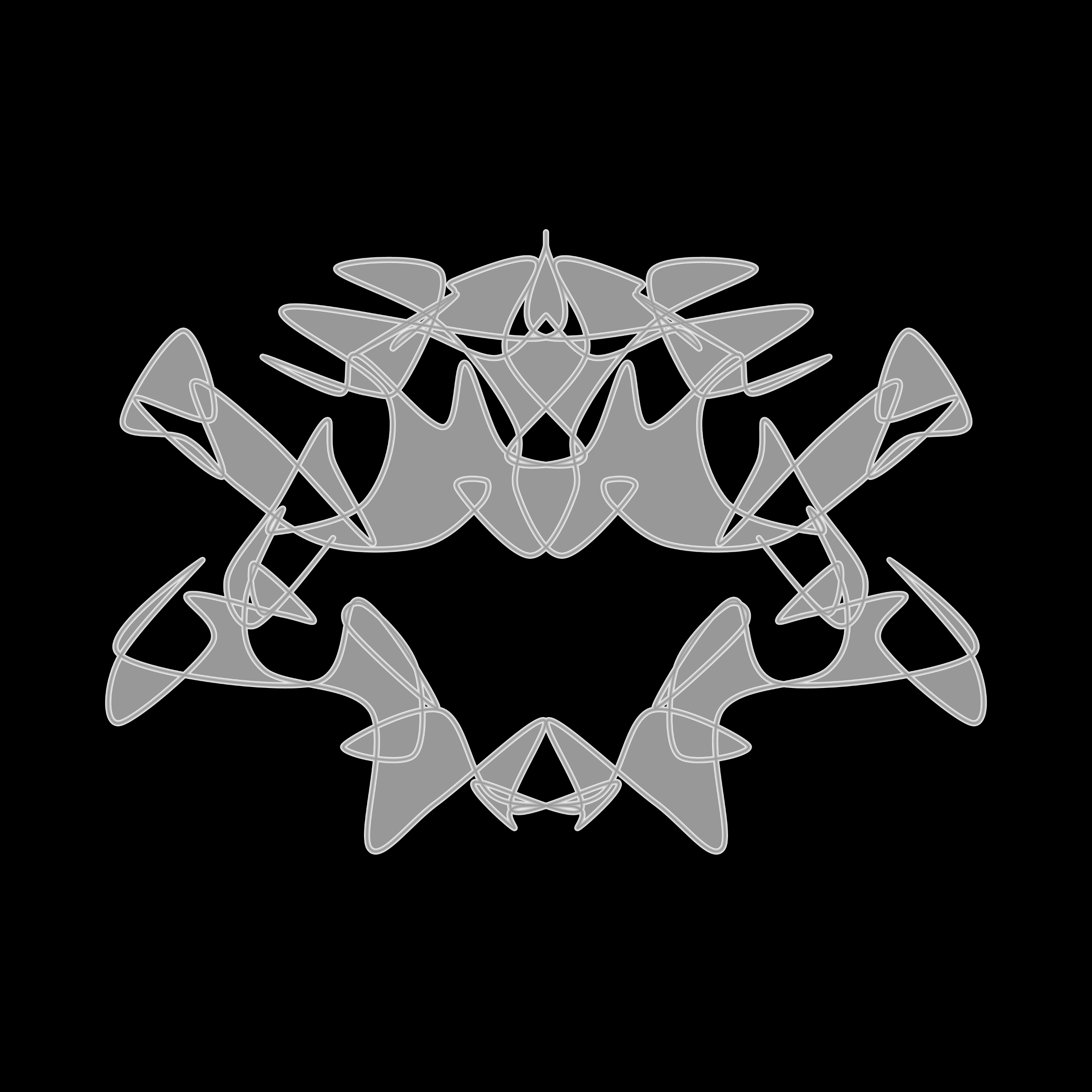 Art Blocks - Art Blocks v2 - Cryptoblots #280 - NFT # 3000280