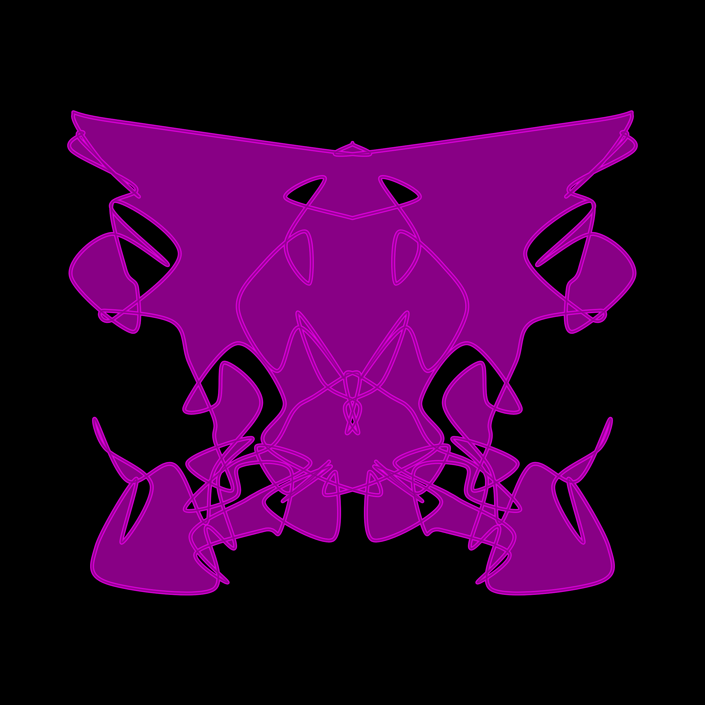 Art Blocks - Art Blocks v2 - Cryptoblots #282 - NFT # 3000282