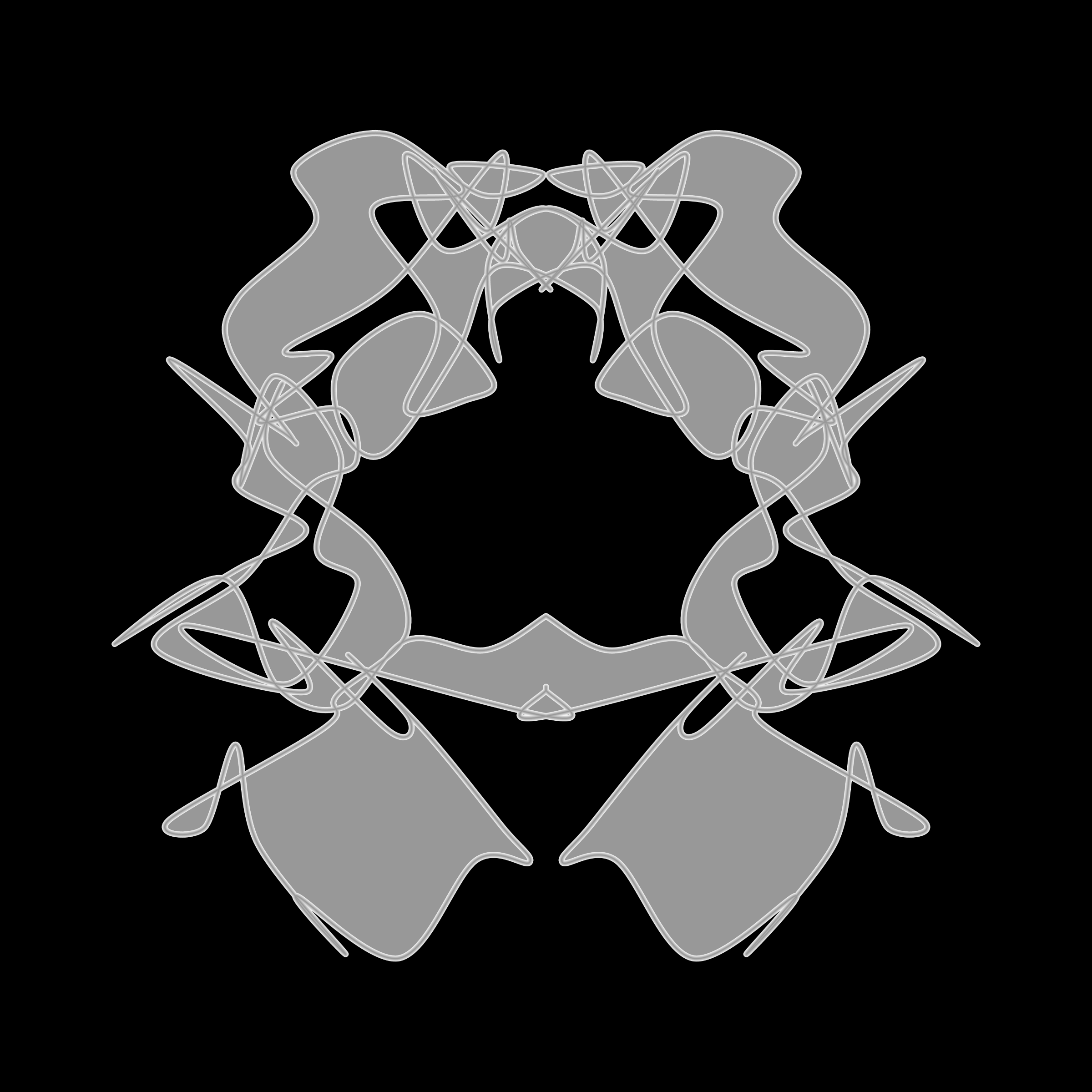 Art Blocks - Art Blocks v2 - Cryptoblots #283 - NFT # 3000283