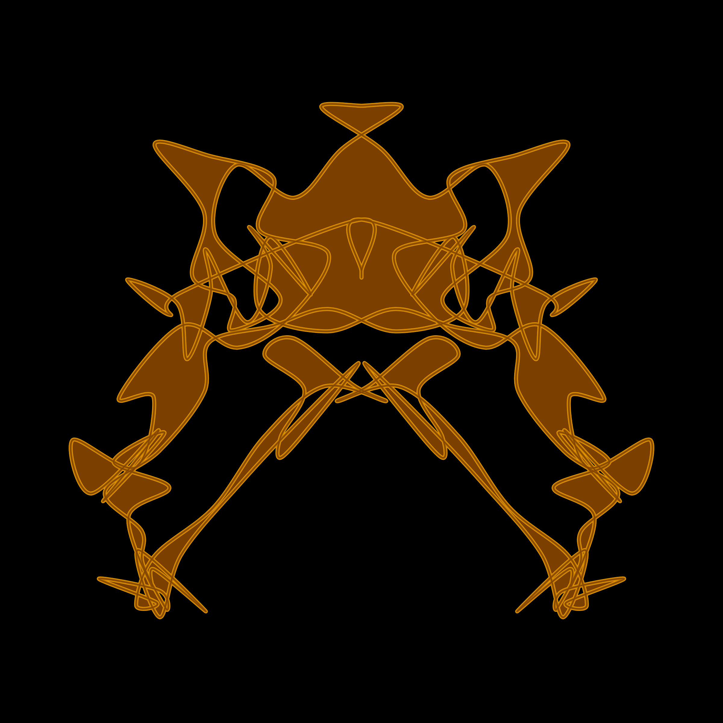 Art Blocks - Art Blocks v2 - Cryptoblots #284 - NFT # 3000284