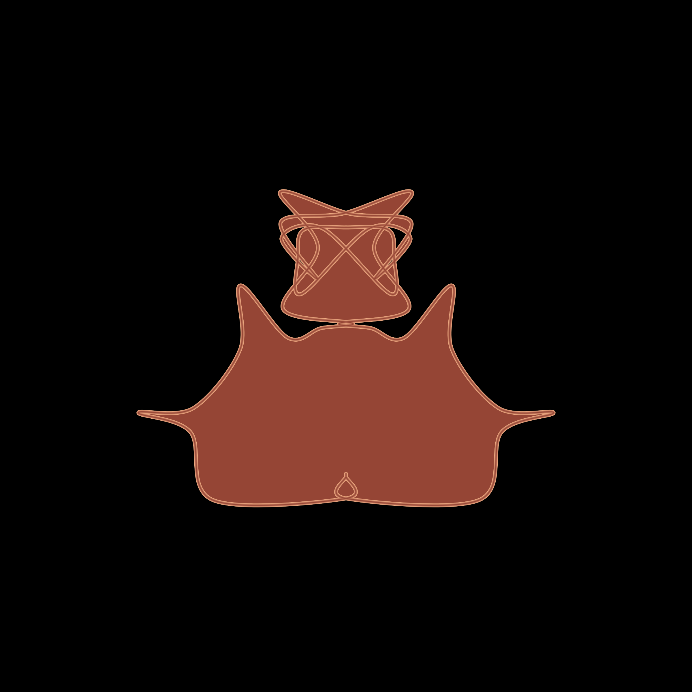 Art Blocks - Art Blocks v2 - Cryptoblots #288 - NFT # 3000288