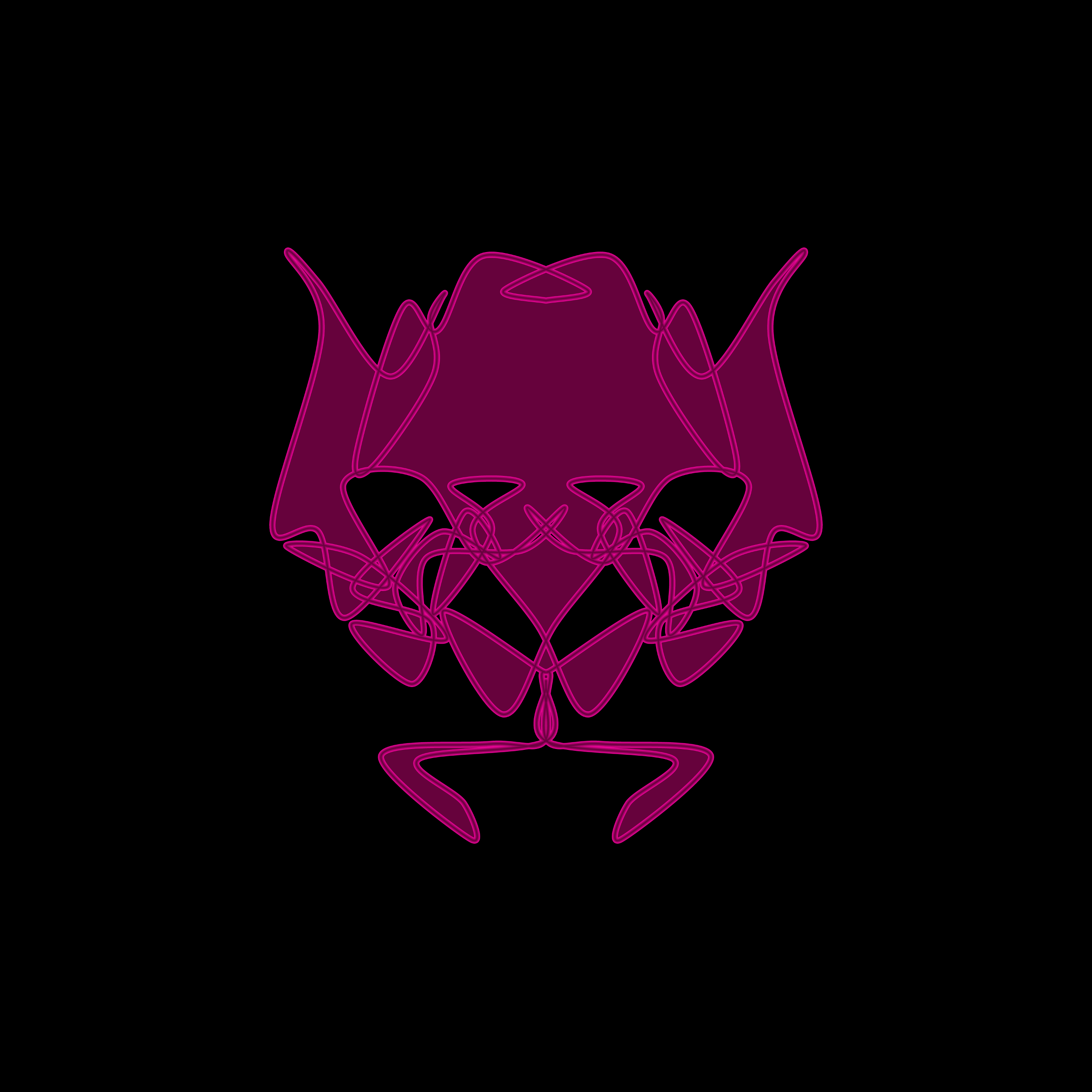 Art Blocks - Art Blocks v2 - Cryptoblots #296 - NFT # 3000296