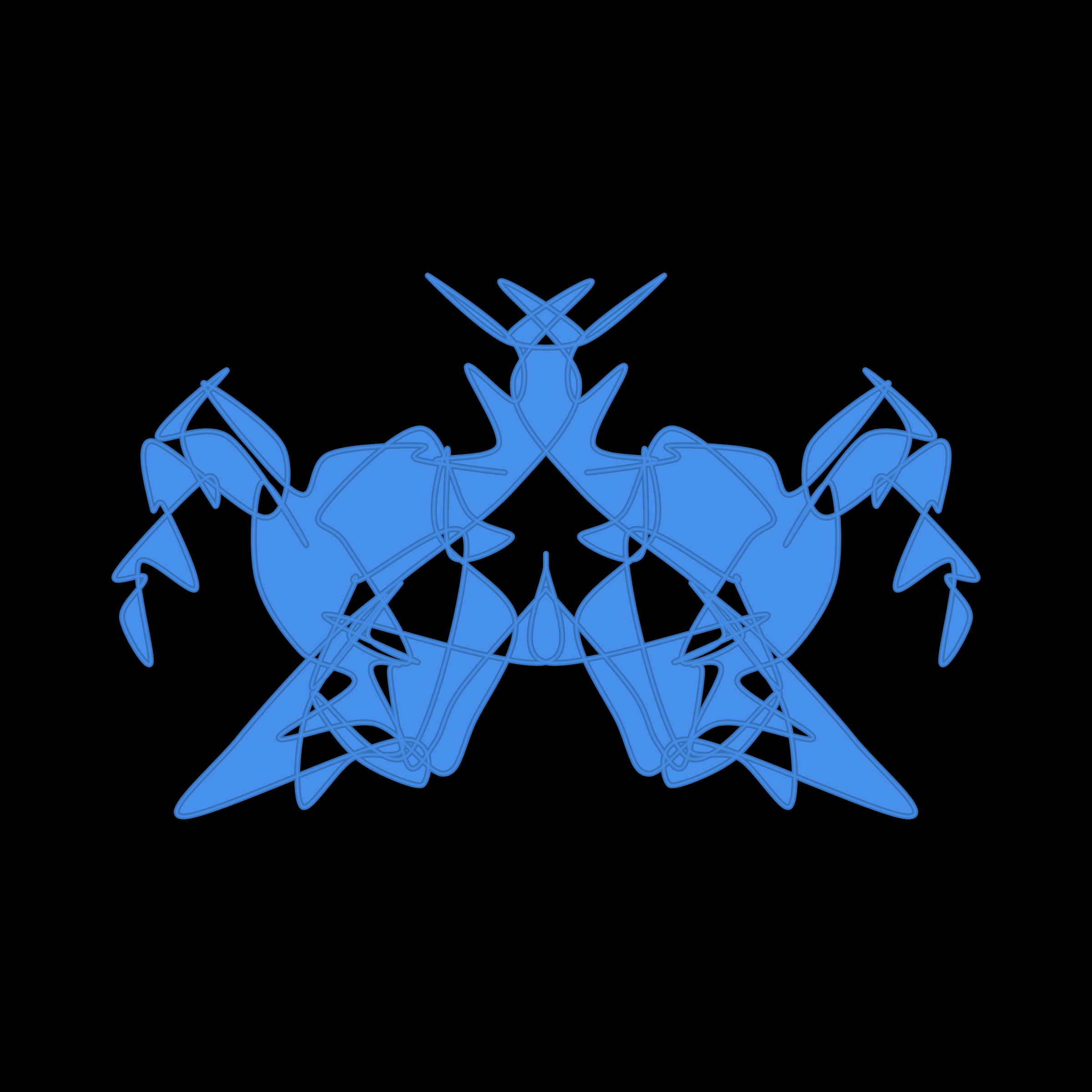 Art Blocks - Art Blocks v2 - Cryptoblots #300 - NFT # 3000300