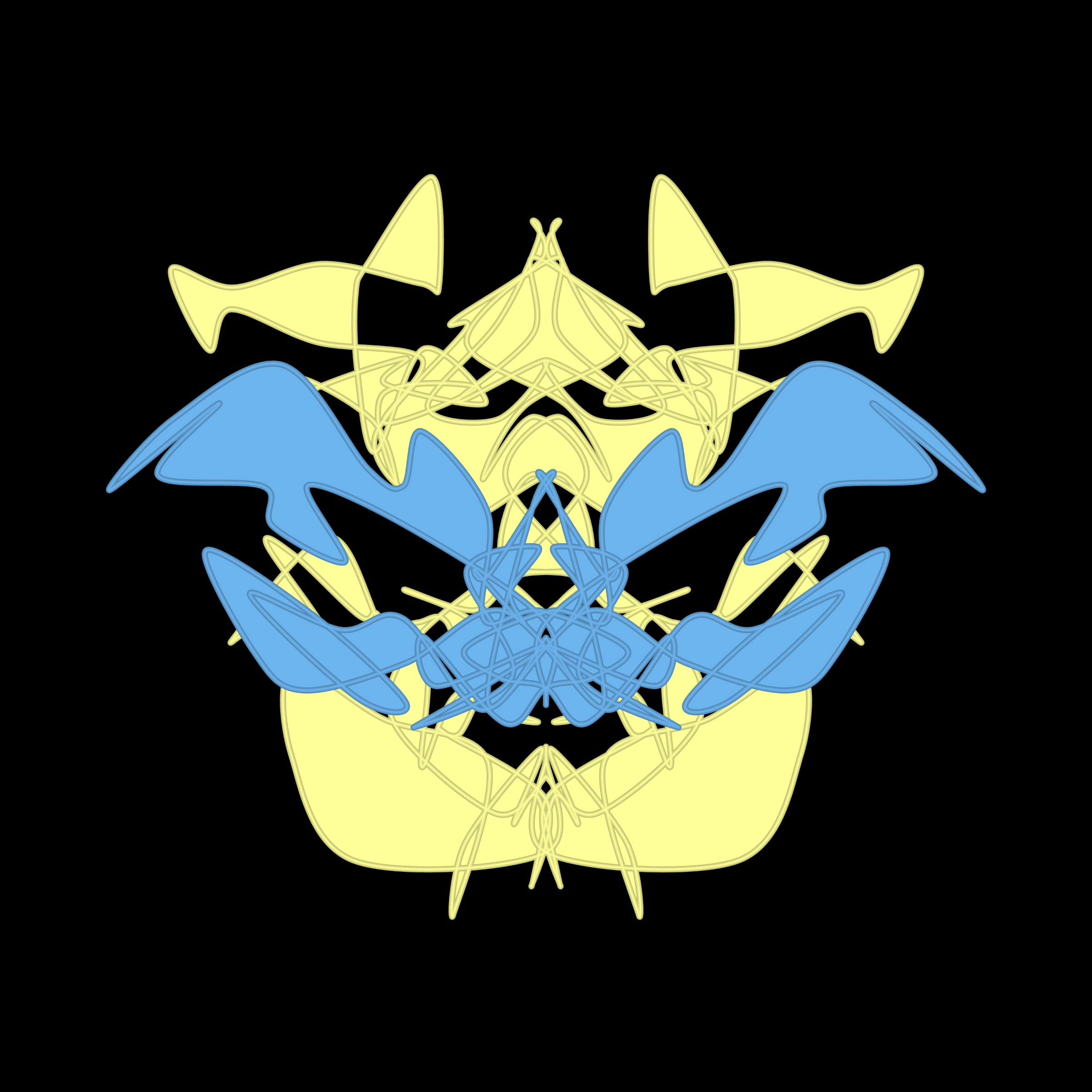 Art Blocks - Art Blocks v2 - Cryptoblots #305 - NFT # 3000305