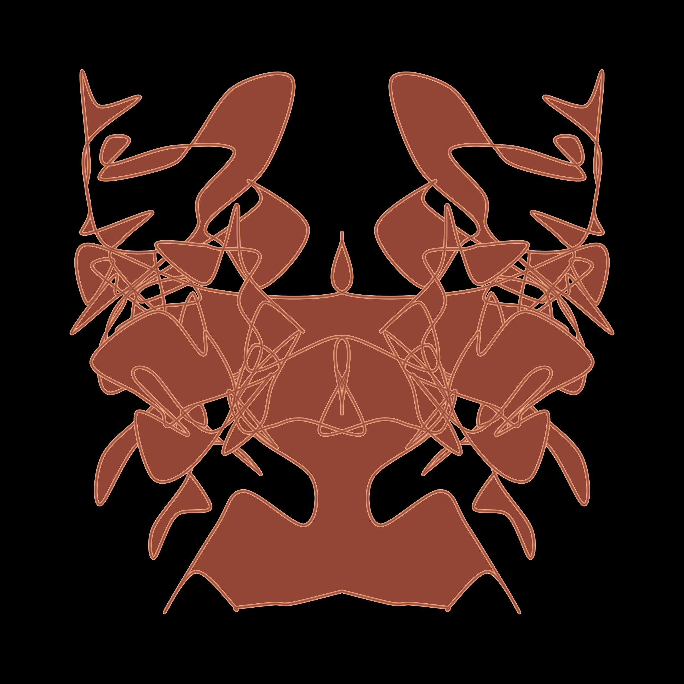 Art Blocks - Art Blocks v2 - Cryptoblots #306 - NFT # 3000306