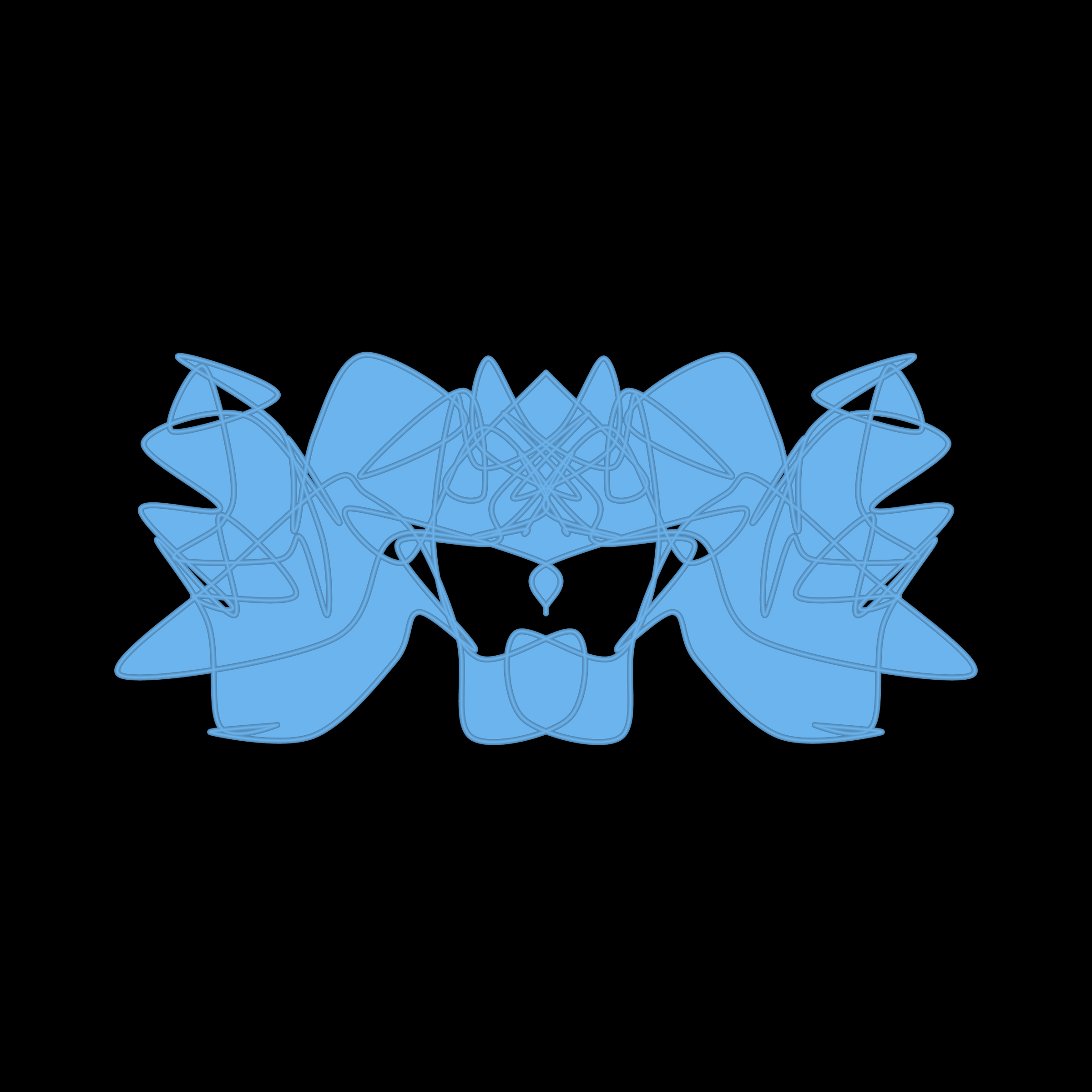 Art Blocks - Art Blocks v2 - Cryptoblots #309 - NFT # 3000309