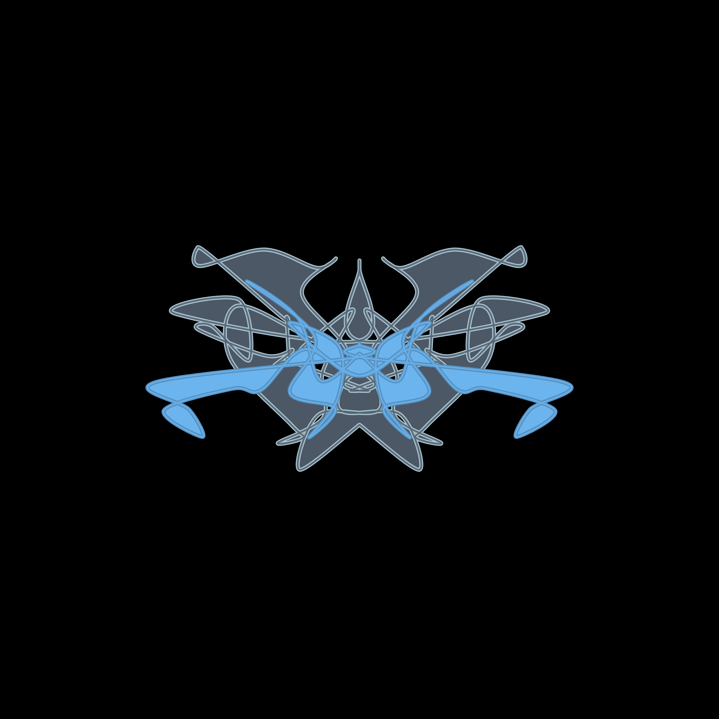 Art Blocks - Art Blocks v2 - Cryptoblots #310 - NFT # 3000310