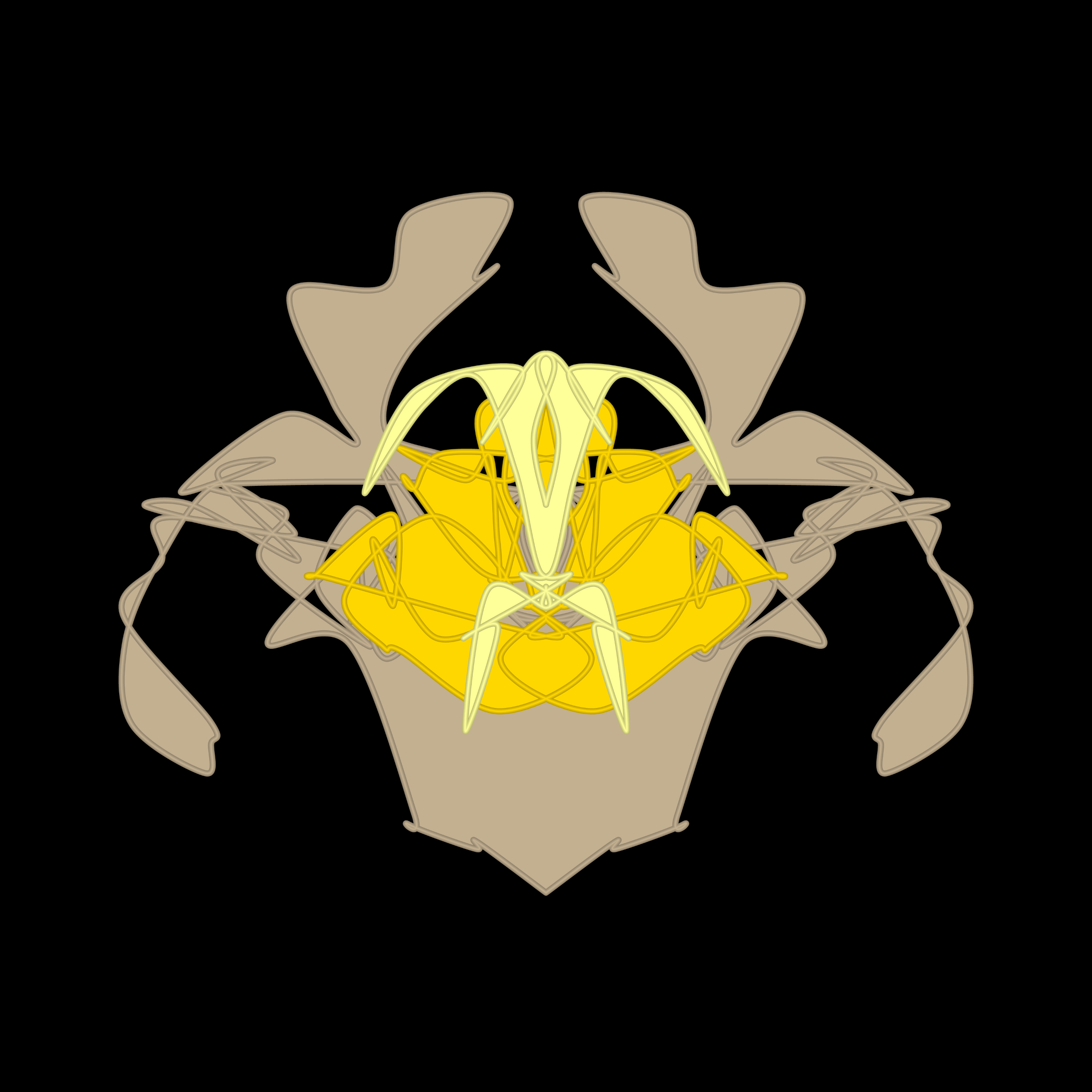 Art Blocks - Art Blocks v2 - Cryptoblots #316 - NFT # 3000316