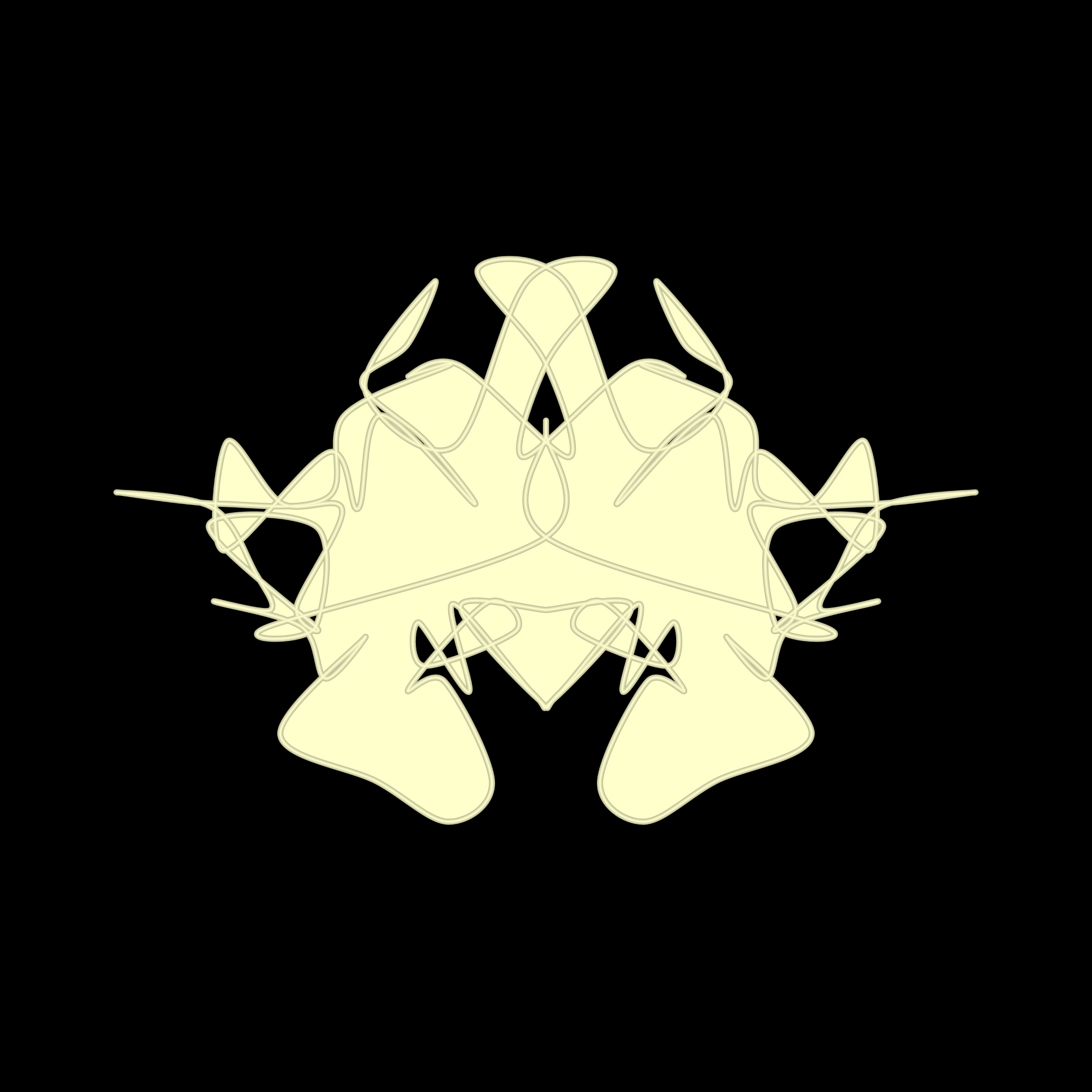 Art Blocks - Art Blocks v2 - Cryptoblots #322 - NFT # 3000322