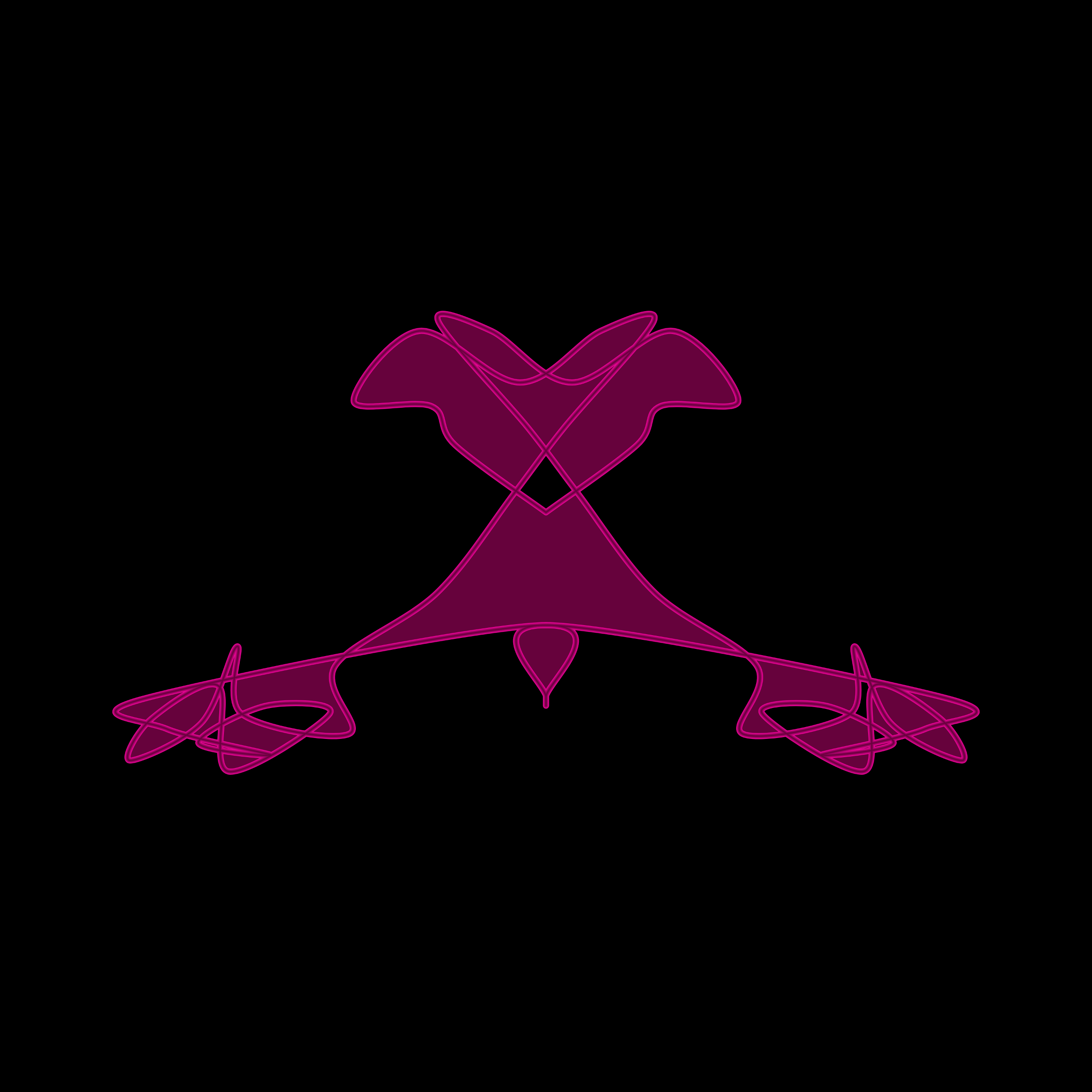 Art Blocks - Art Blocks v2 - Cryptoblots #323 - NFT # 3000323