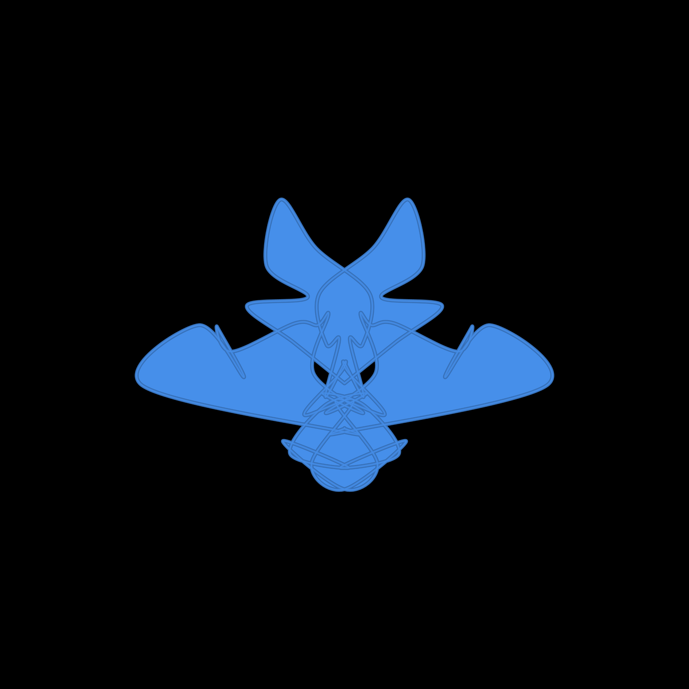 Art Blocks - Art Blocks v2 - Cryptoblots #328 - NFT # 3000328