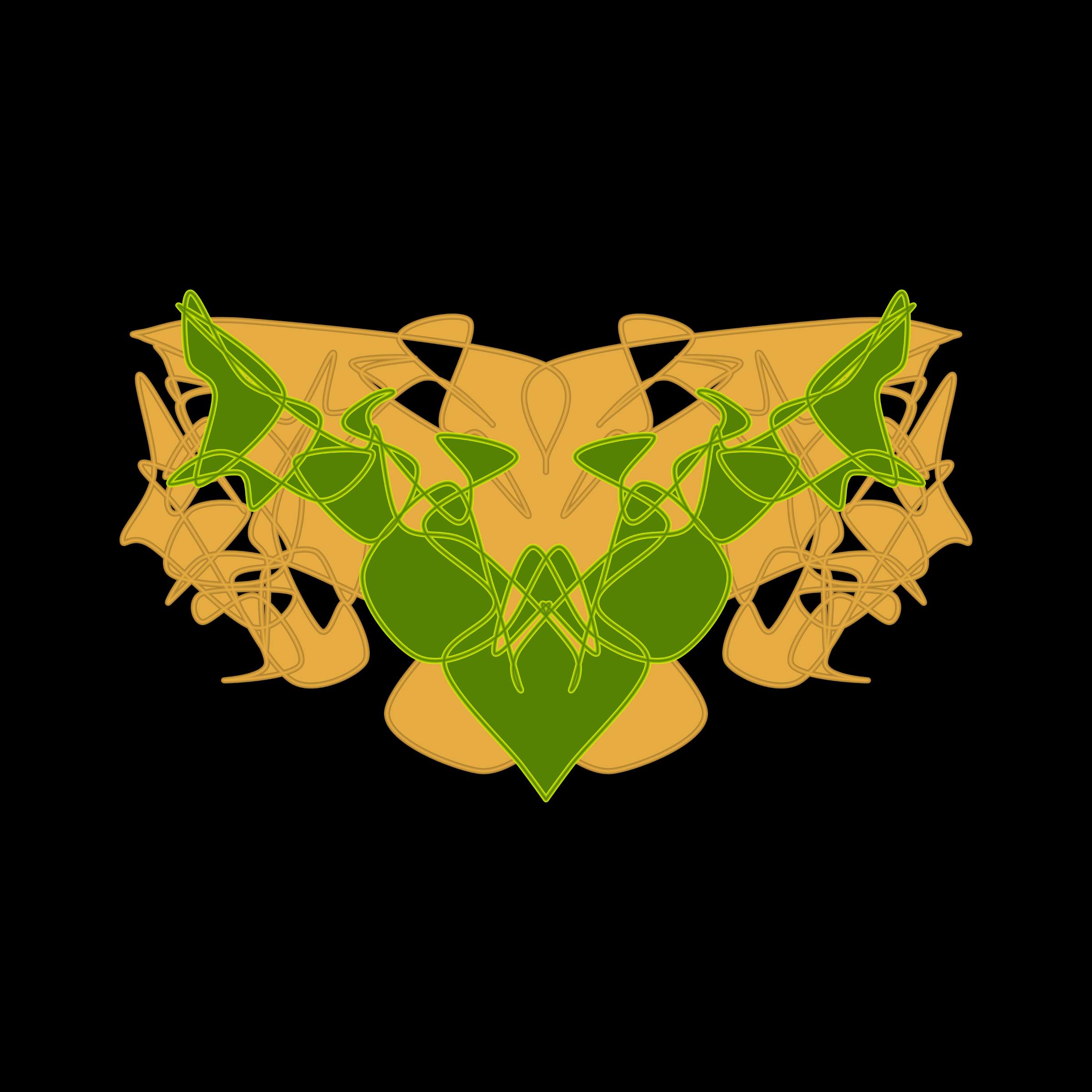 Art Blocks - Art Blocks v2 - Cryptoblots #336 - NFT # 3000336