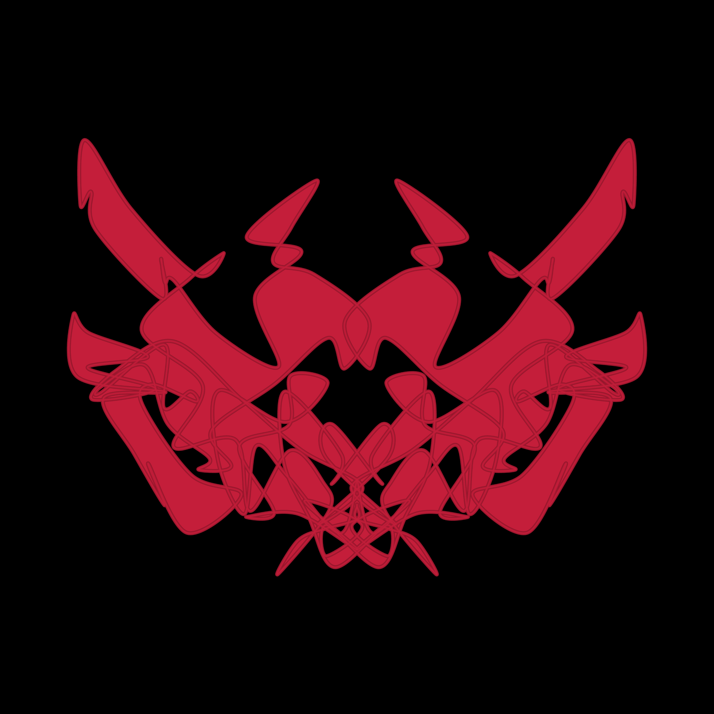 Art Blocks - Art Blocks v2 - Cryptoblots #349 - NFT # 3000349