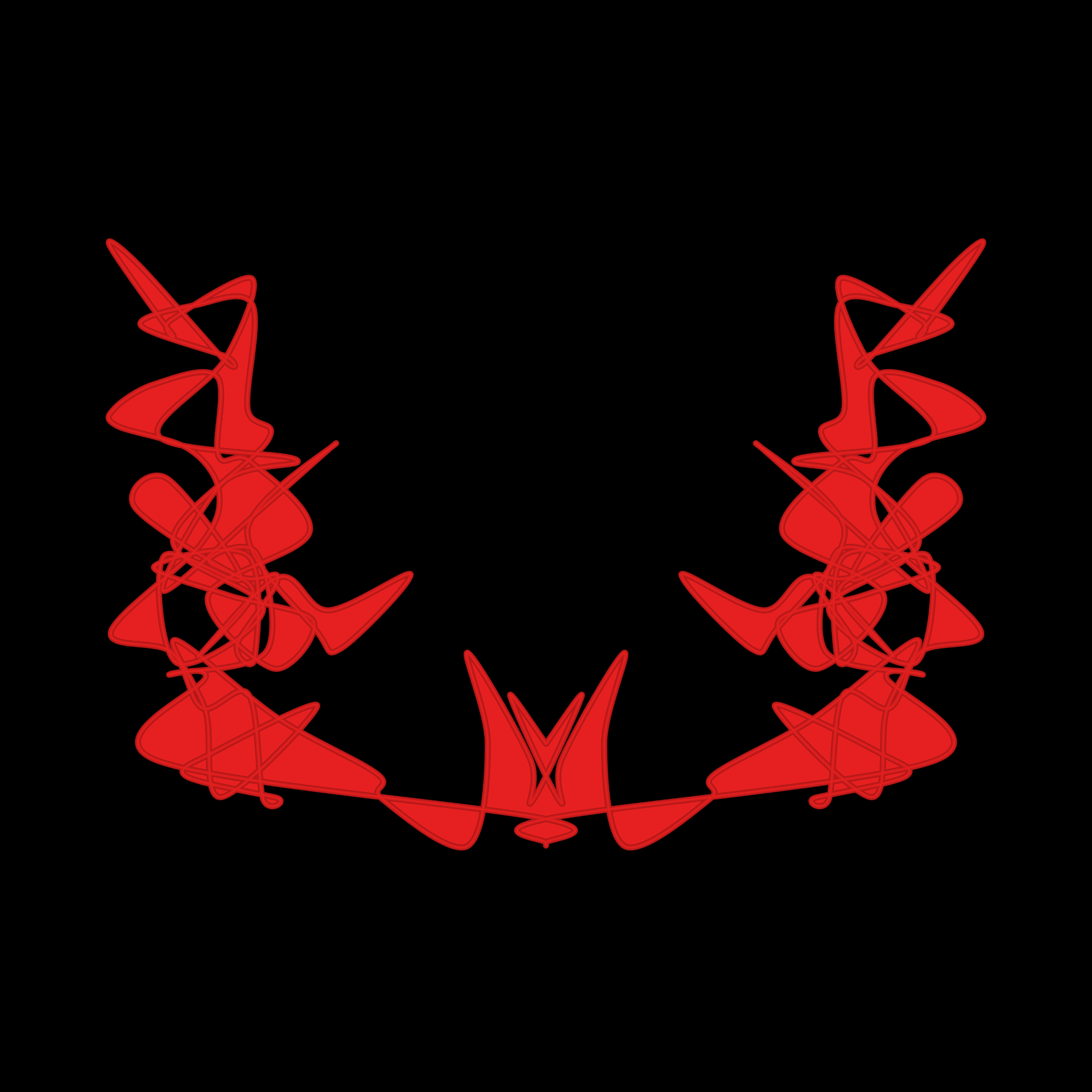 Art Blocks - Art Blocks v2 - Cryptoblots #350 - NFT # 3000350