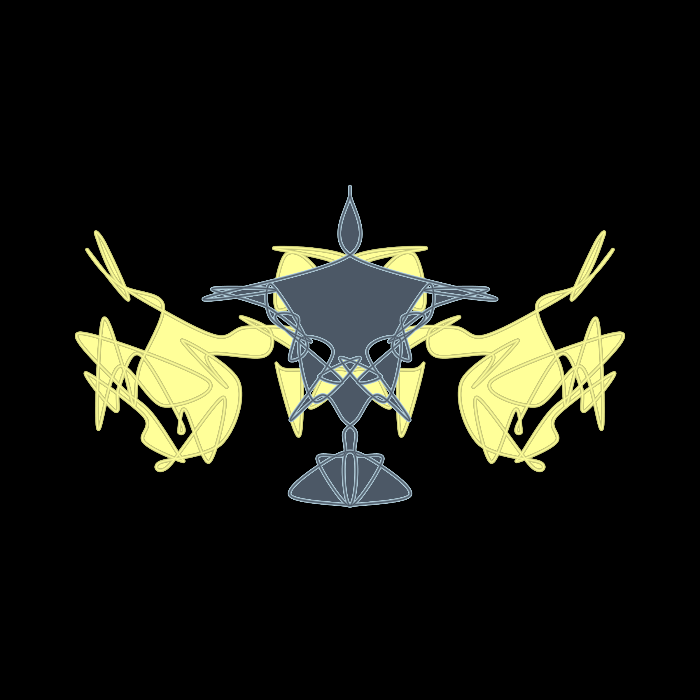 Art Blocks - Art Blocks v2 - Cryptoblots #353 - NFT # 3000353