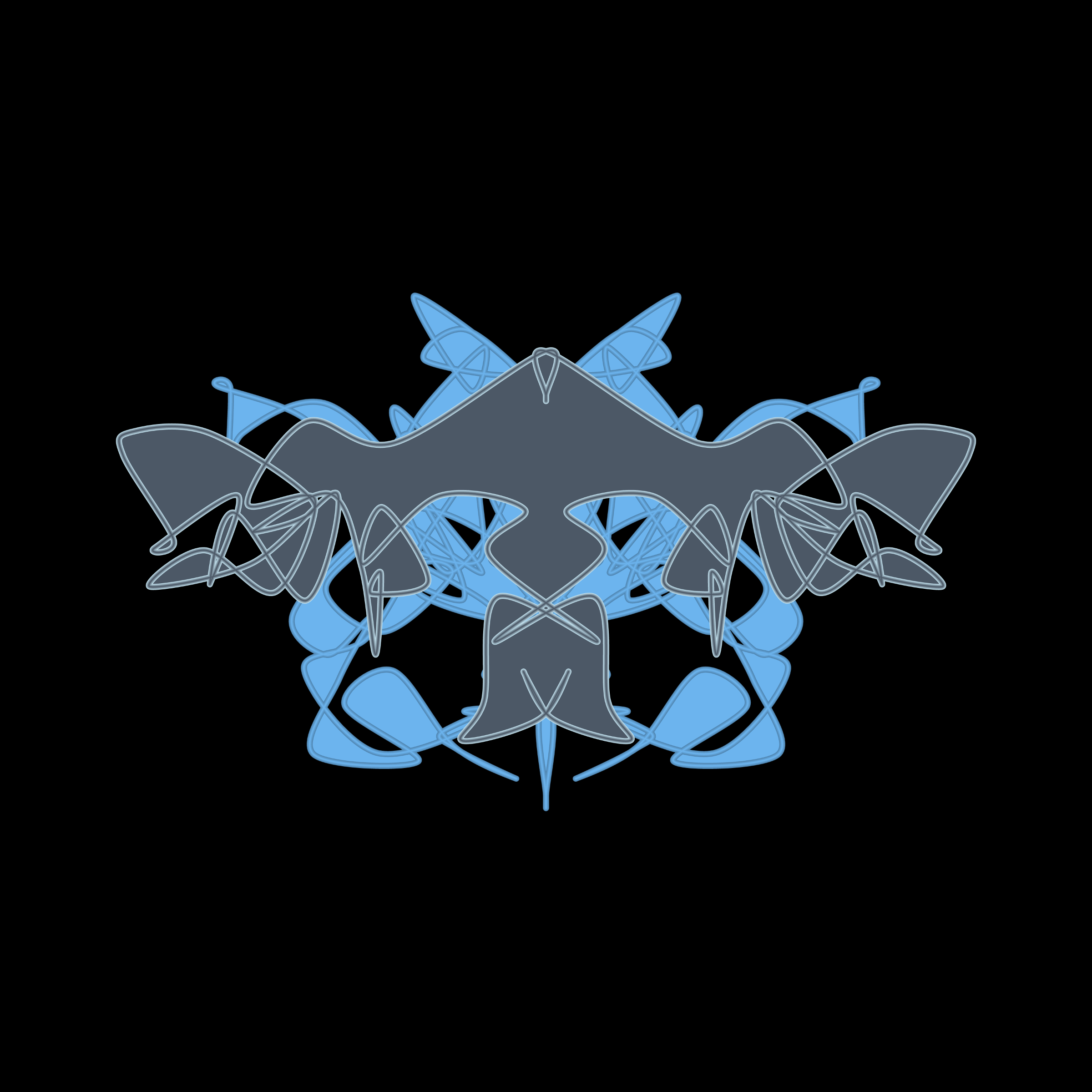 Art Blocks - Art Blocks v2 - Cryptoblots #354 - NFT # 3000354